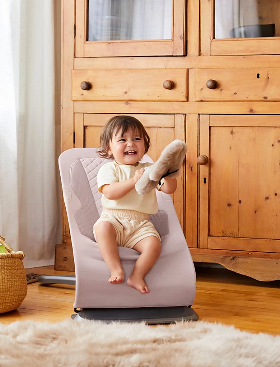 Ergobaby - Evolve 3-in-1 Bouncer - babysitters - blush pink - 4