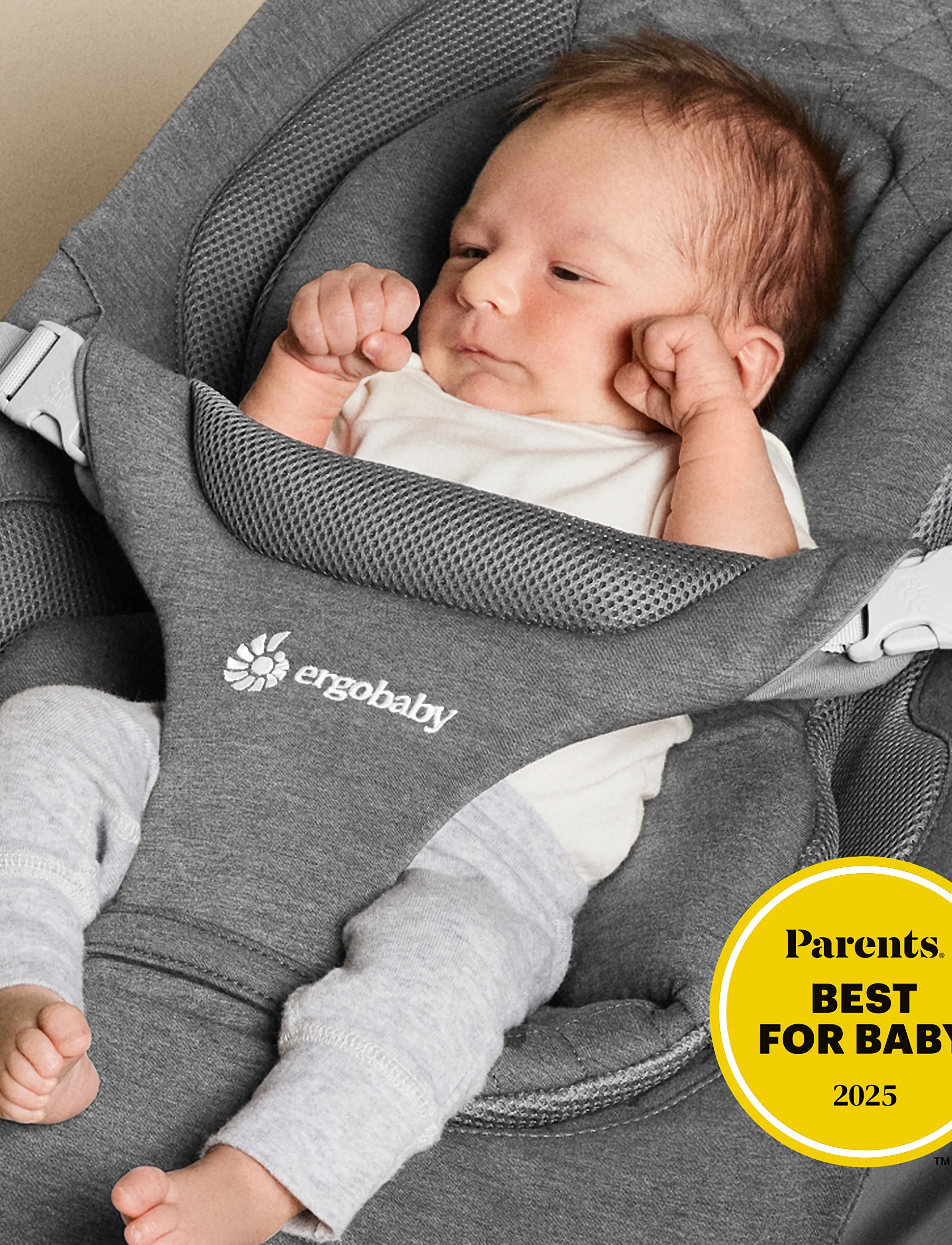 Ergobaby - Evolve 3-in-1 Bouncer - babysitters - charcoal grey - 5