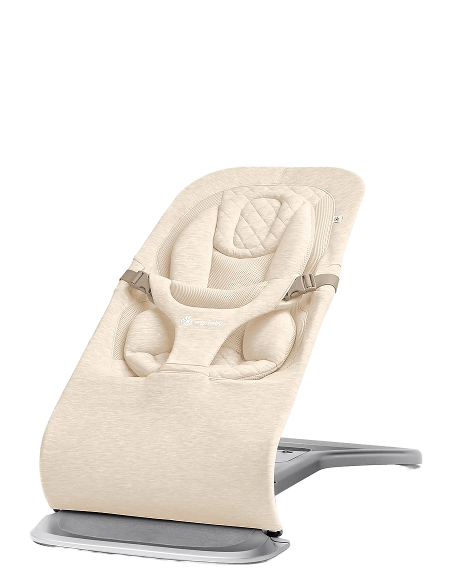 Ergobaby - Evolve 3-in-1 Bouncer Camel Brown - babysitters - cream - 1