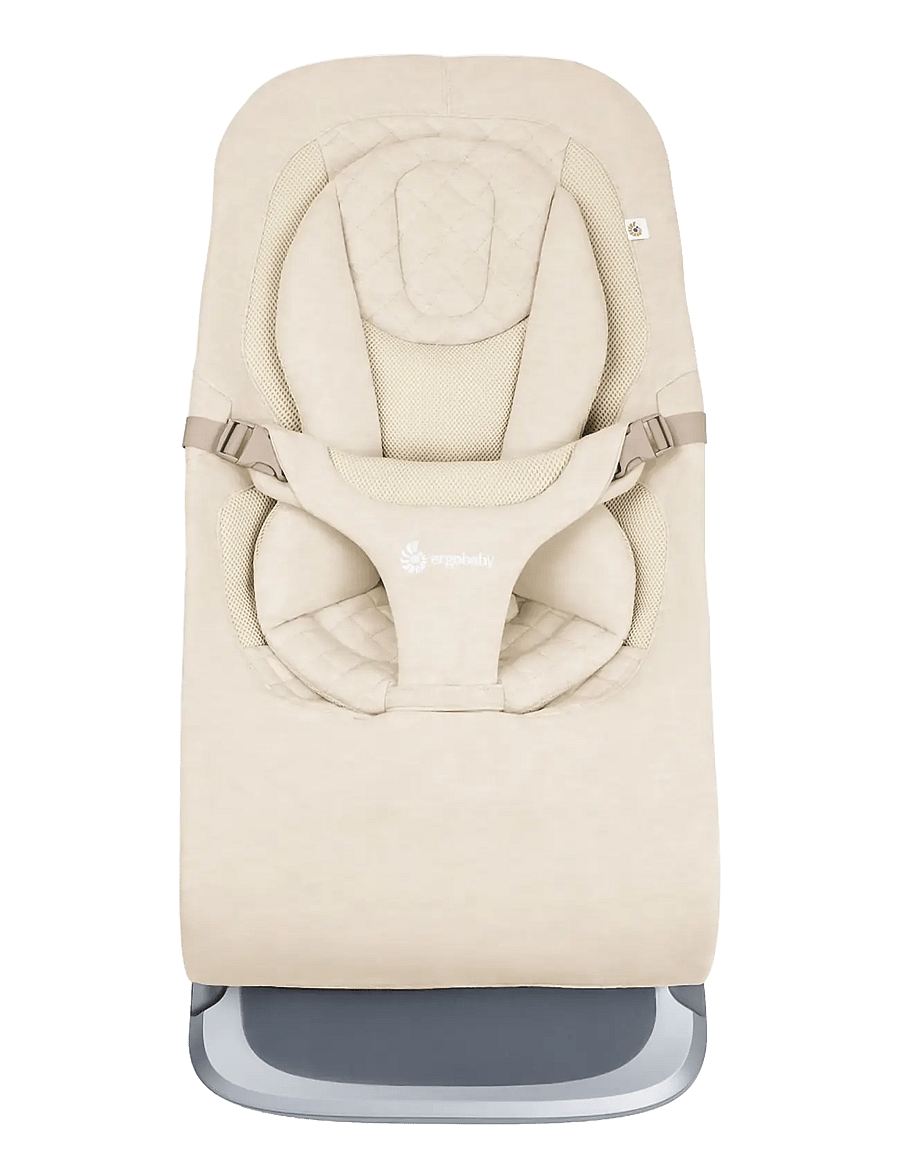 Ergobaby - Evolve 3-in-1 Bouncer Camel Brown - babysitters - cream - 2