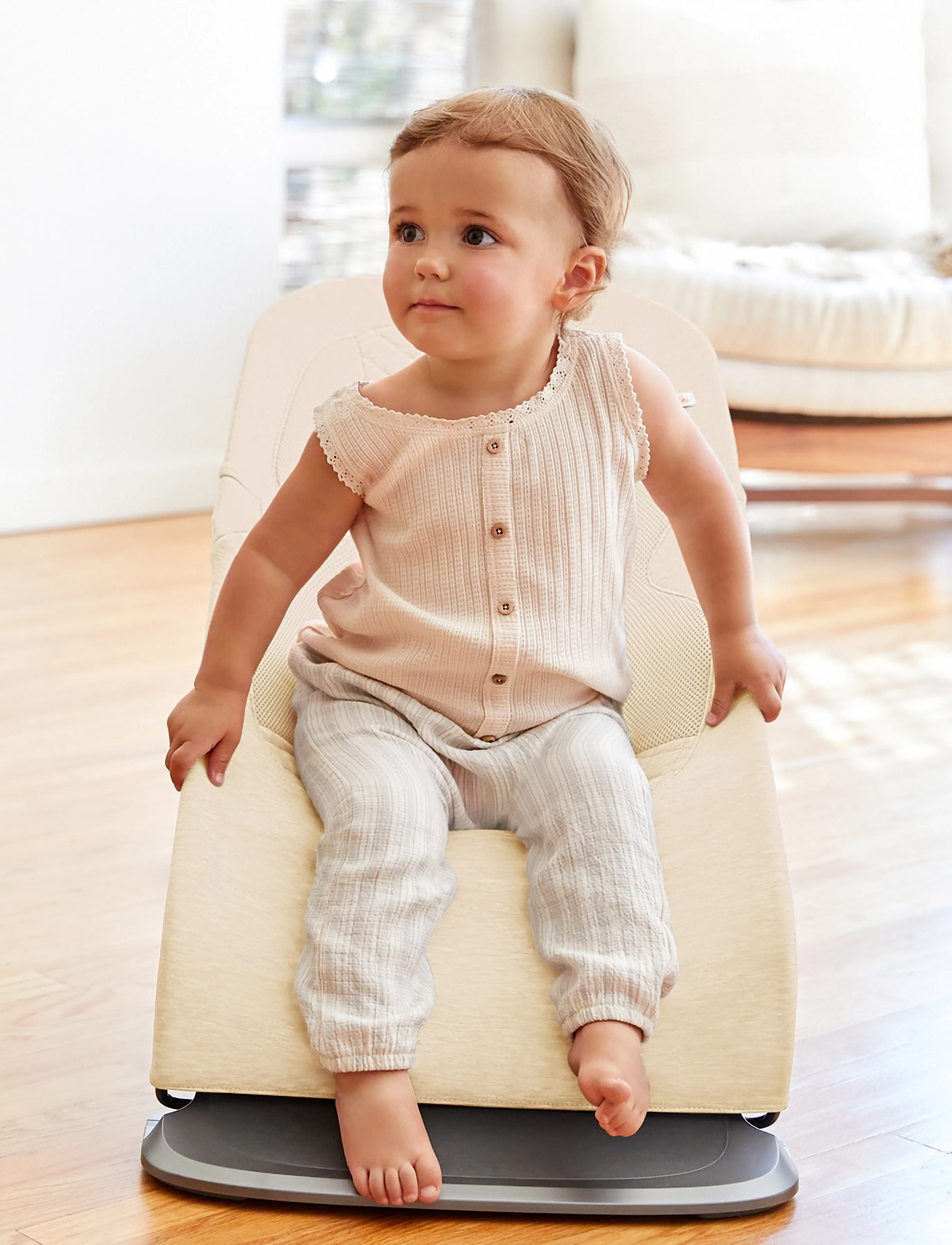 Ergobaby Evolve 3-In-1 Bouncer, One Size, Cream, Baby Og Graviditet > Baby Bouncers & Swings, Børn
