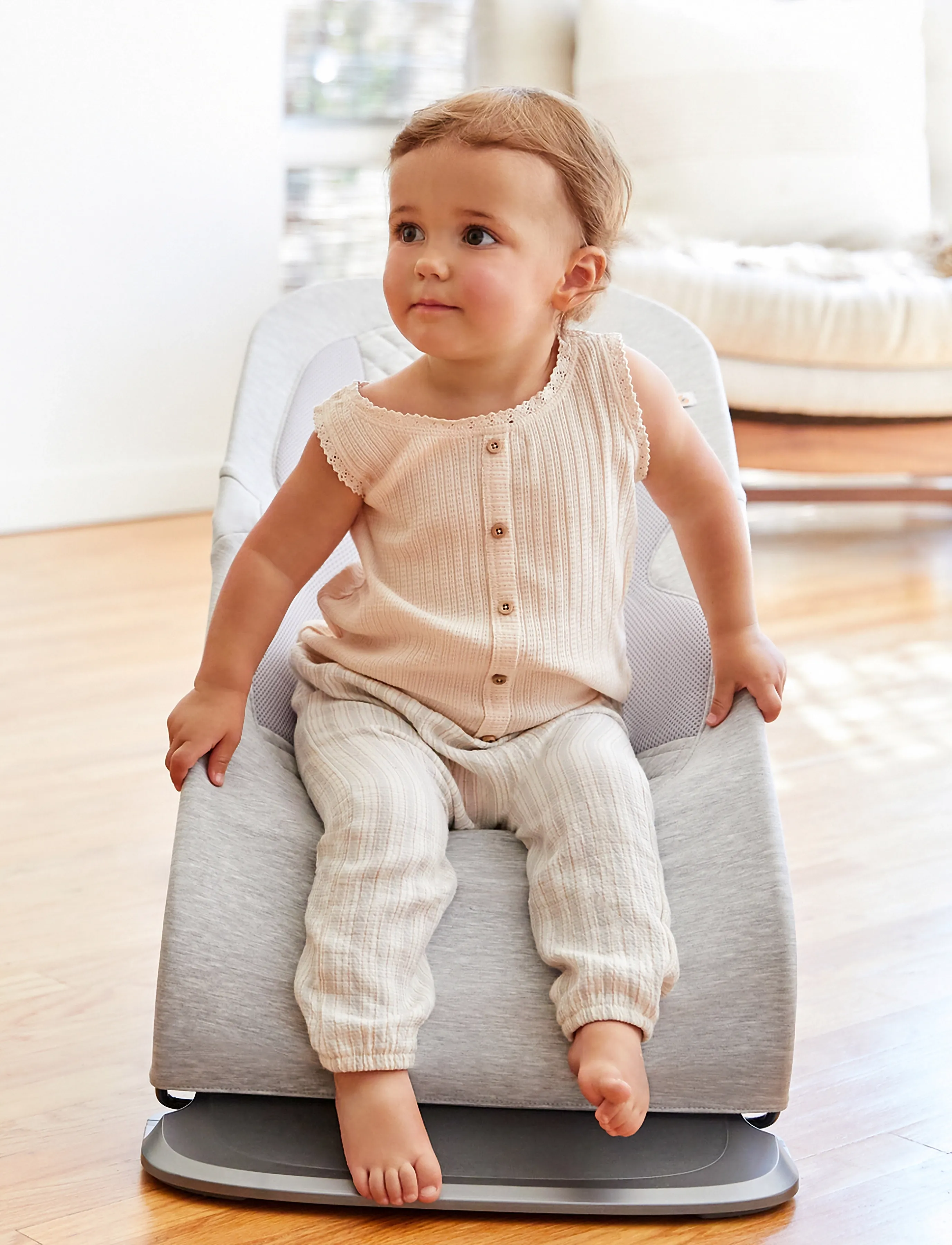 Ergobaby Evolve 3-In-1 Bouncer, One Size, Grey, Baby Og Graviditet > Baby Bouncers & Swings, Børn