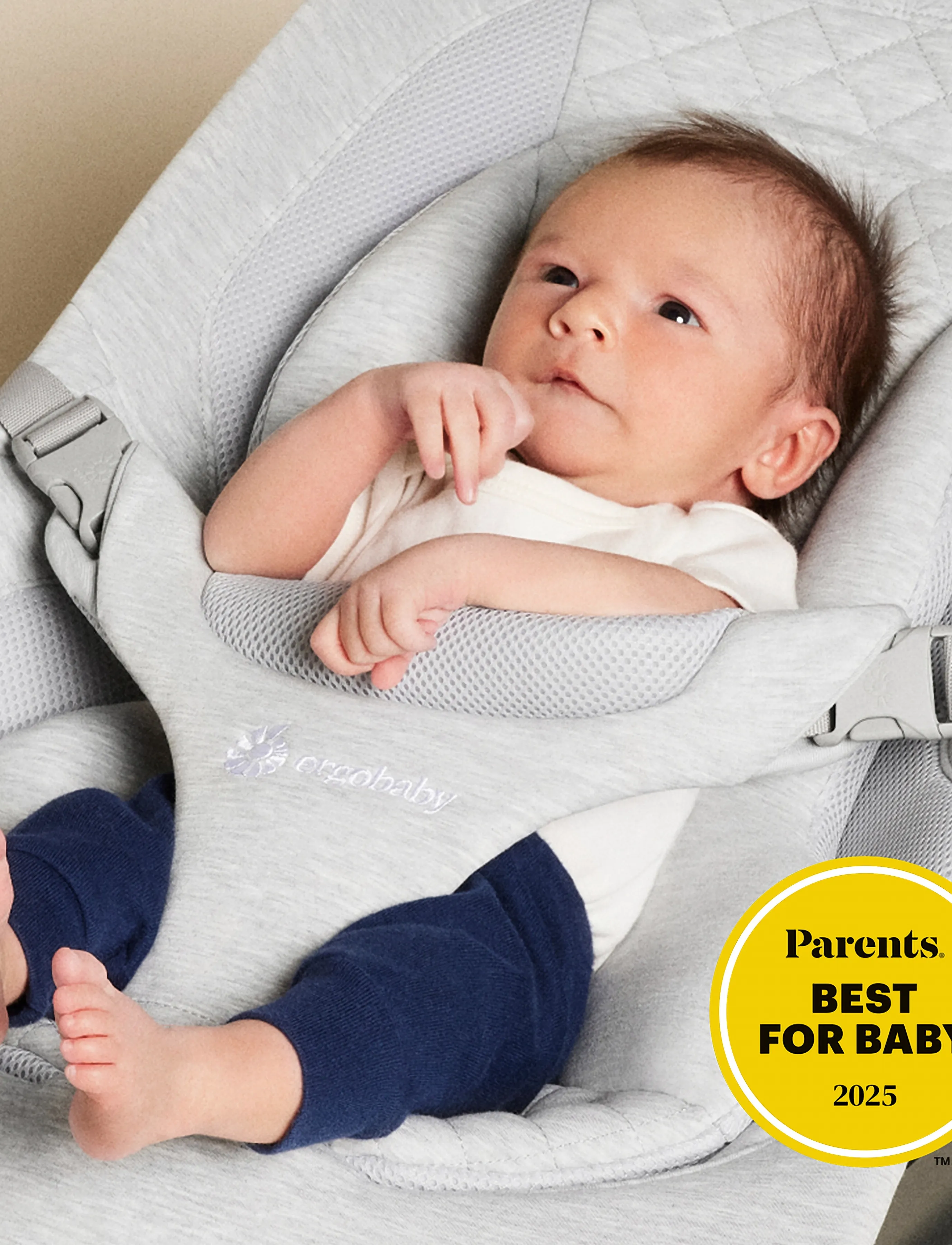 Ergobaby - Evolve 3-in-1 Bouncer - babysitters - light grey - 5
