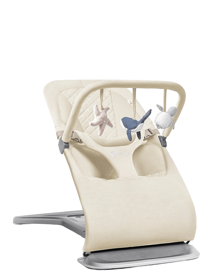 Ergobaby - Evolve Toy Bar Ocean Wonders - gagnvirk leikföng - cream - 2