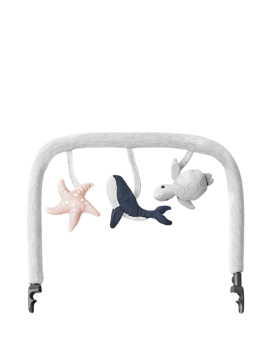 Ergobaby - Evolve Toy Bar Ocean Wonders - interaktiva leksaker - light grey - 0