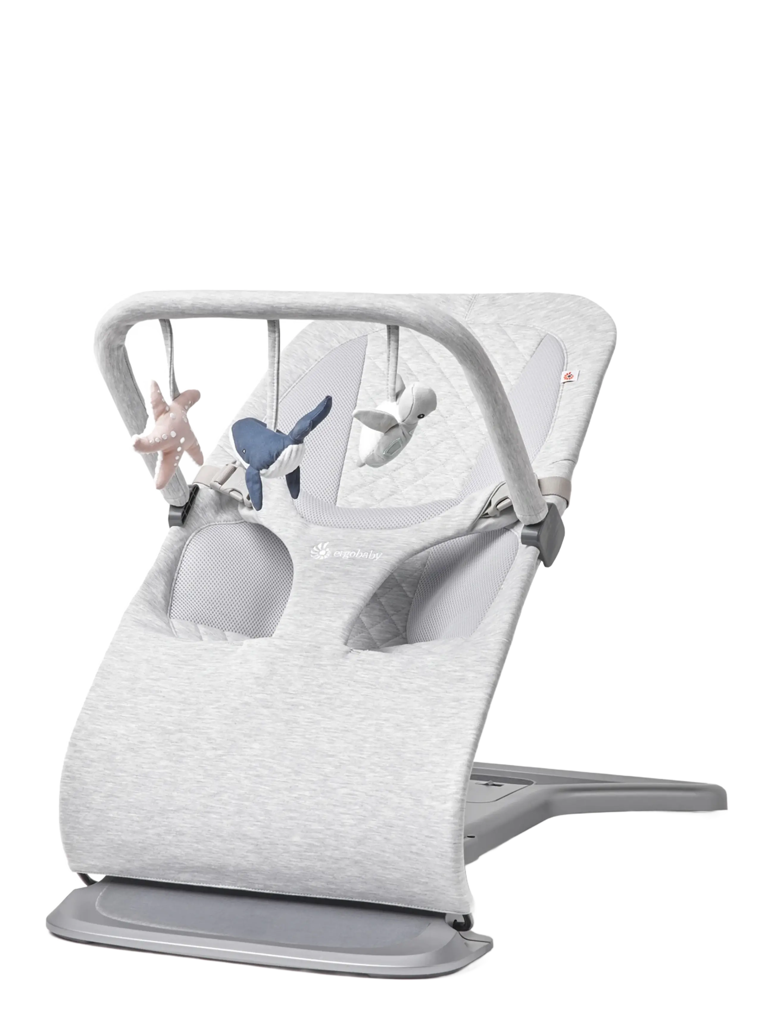 Ergobaby - Evolve Toy Bar Serene Swells - interaktivt legetøj - light grey - 1