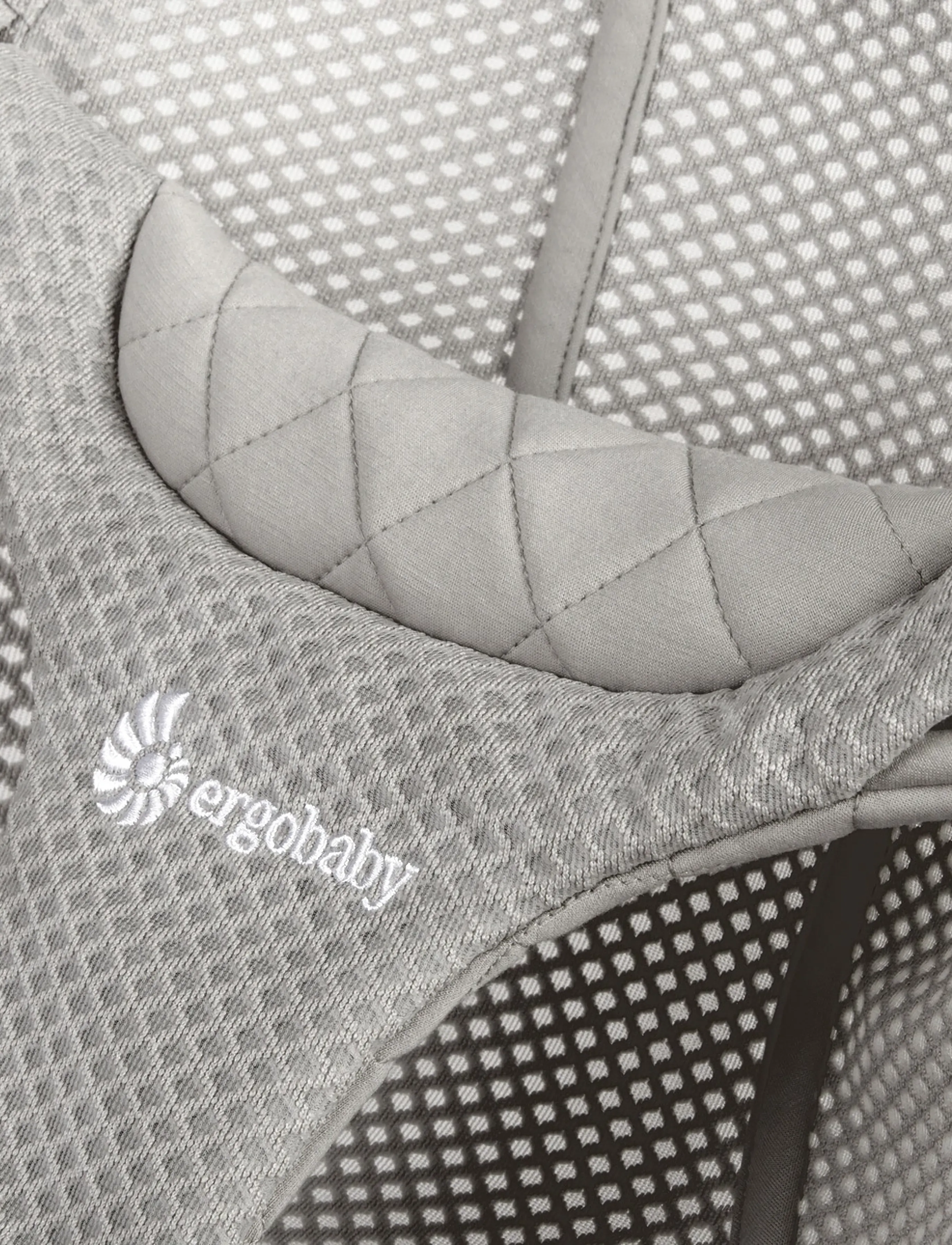 Ergobaby - Evolve 3-in-1 Bouncer Mesh - skråstole - light grey - 4