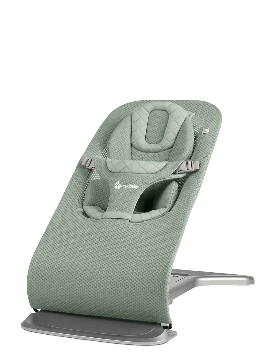 Ergobaby - Evolve 3-in-1 Bouncer Mesh - babysitters - sage green - 1