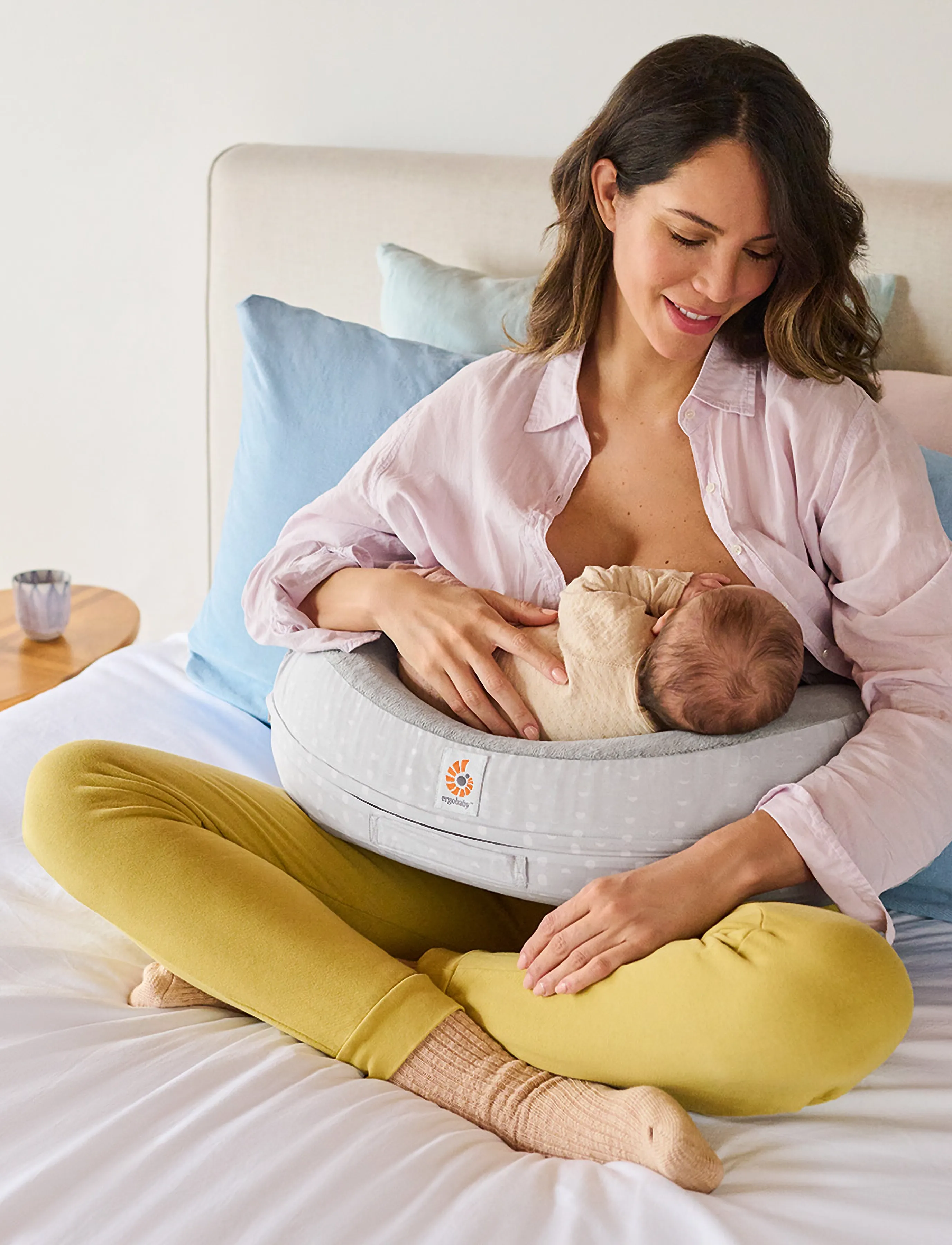 Ergobaby - Nursing Pillow Natural Curve - moonlight grey - 4