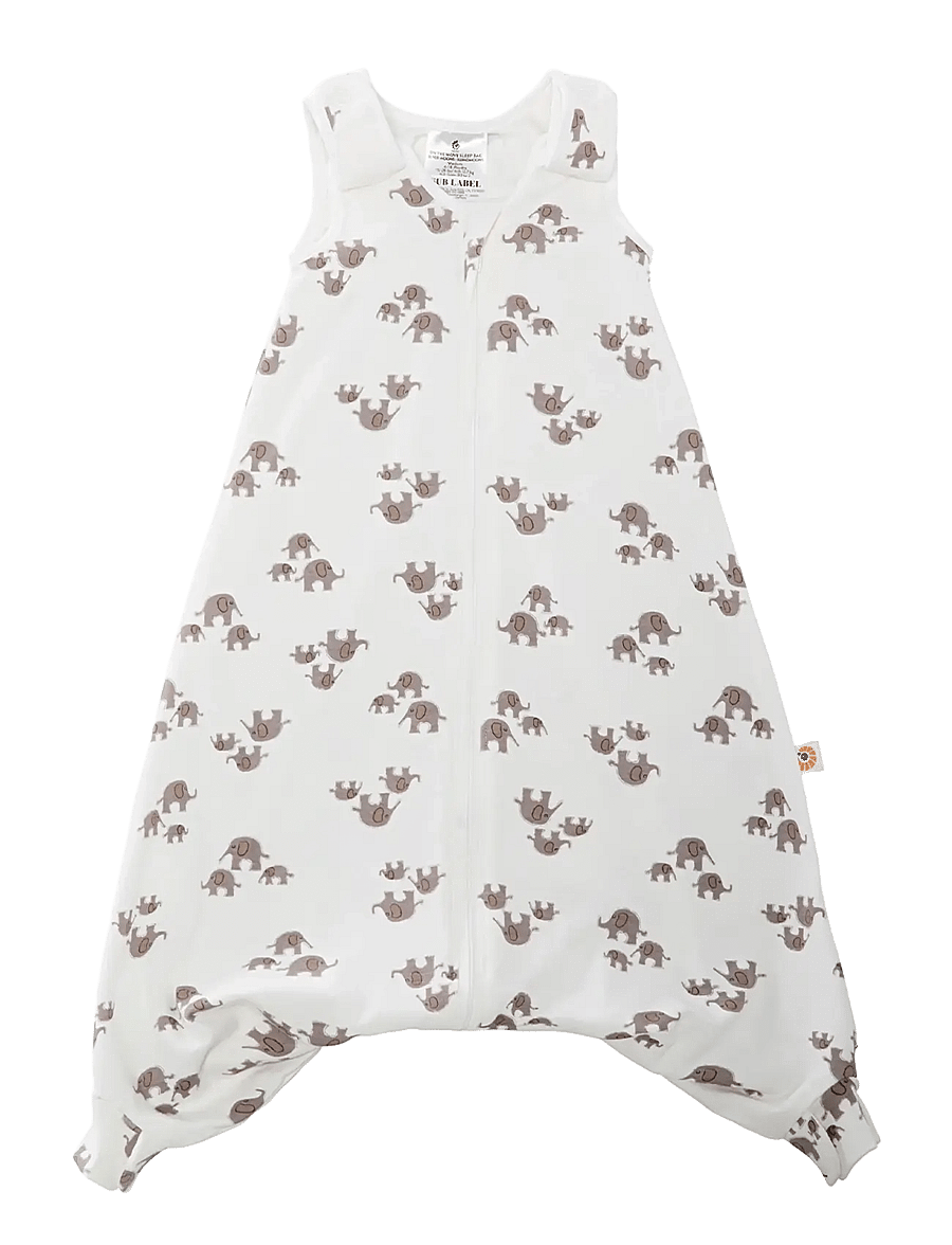 Ergobaby - On The Move Sleep Bag 18-36m (TOG 2.5) - barna svefnpokar - elephant - 1
