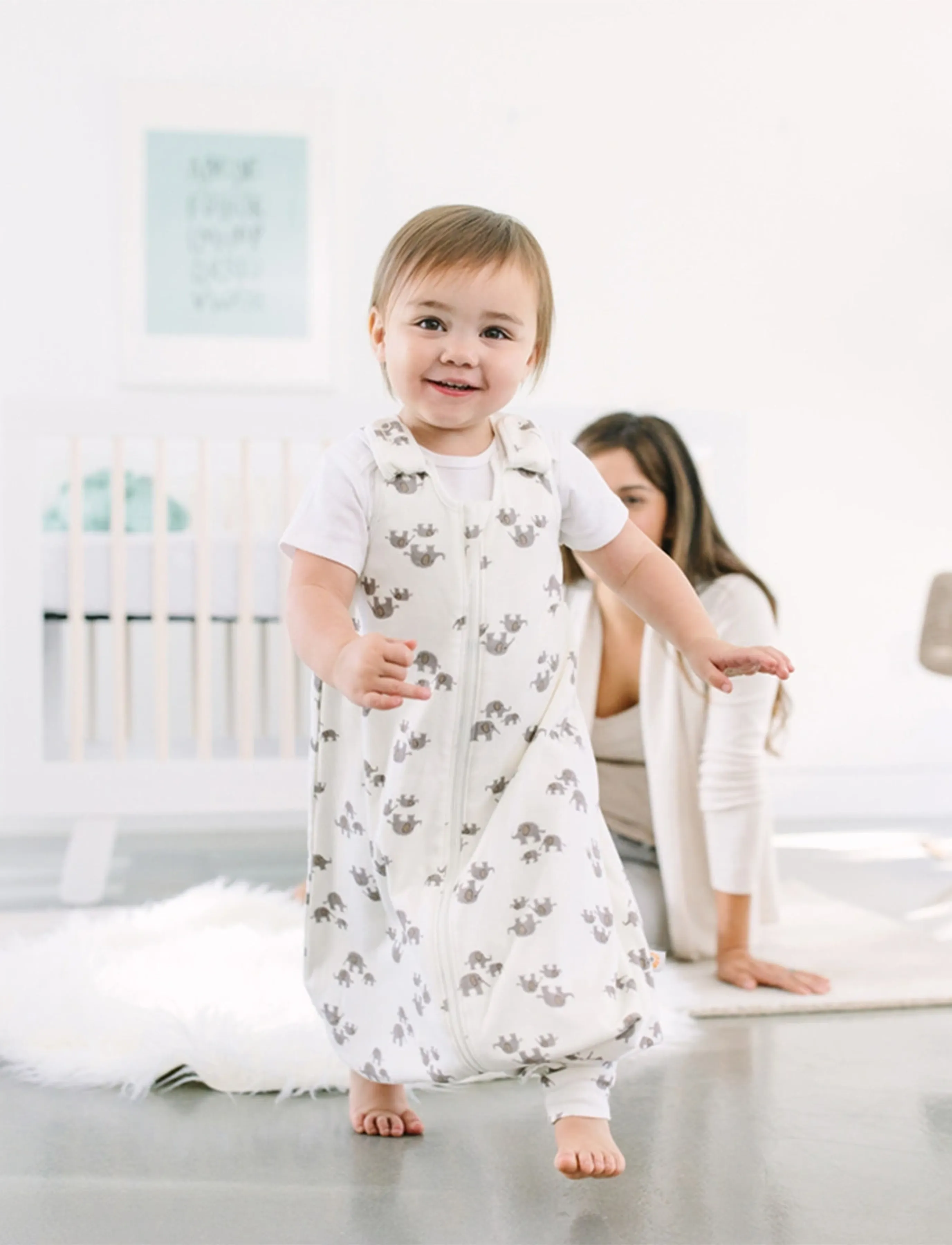 Ergobaby On The Move Sleep Bag 18-36M (Tog 2.5), Børn, Sovepose, Cream, Str: ONE SIZE