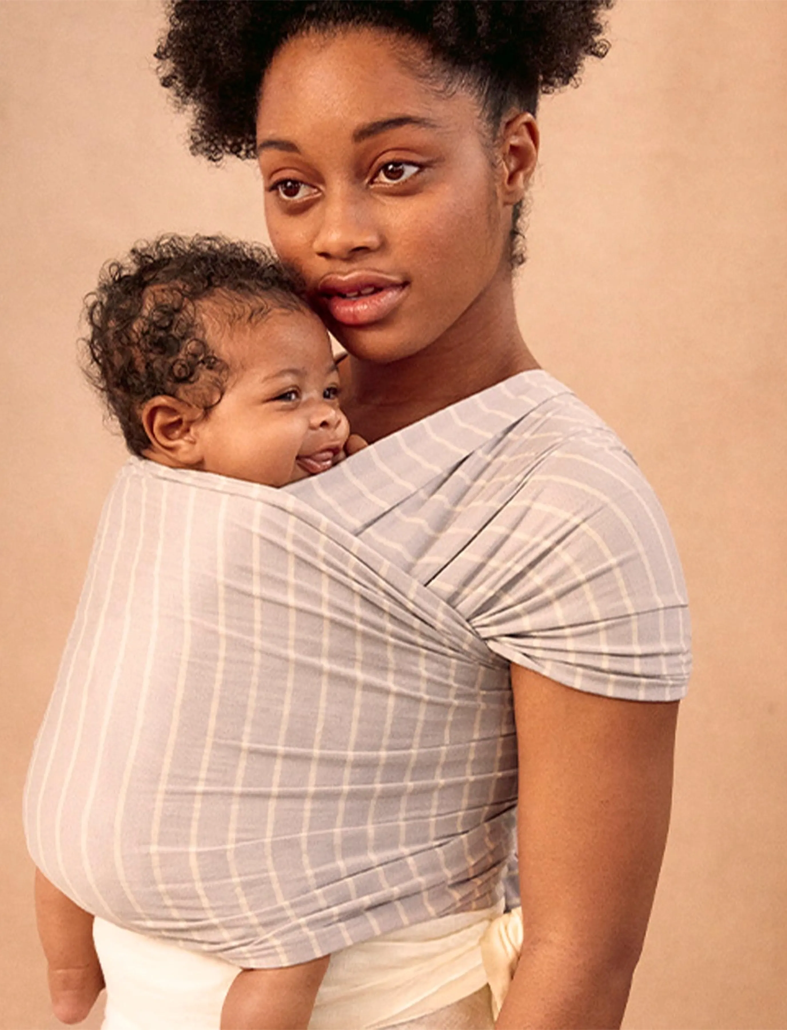 Ergobaby Aura Wrap Knit, One Size, Grey, Baby Og Graviditet > Baby Carriers & Baby Wraps, Børn
