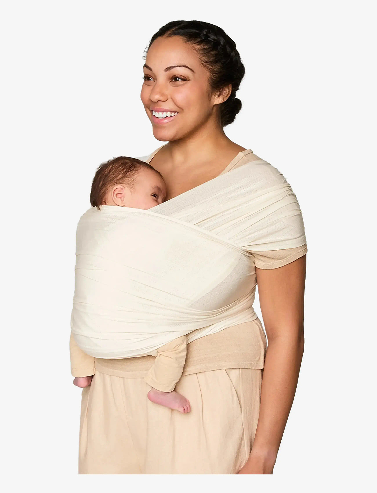 Ergobaby - Aura Wrap Mesh - bärsjalar - cream - 1