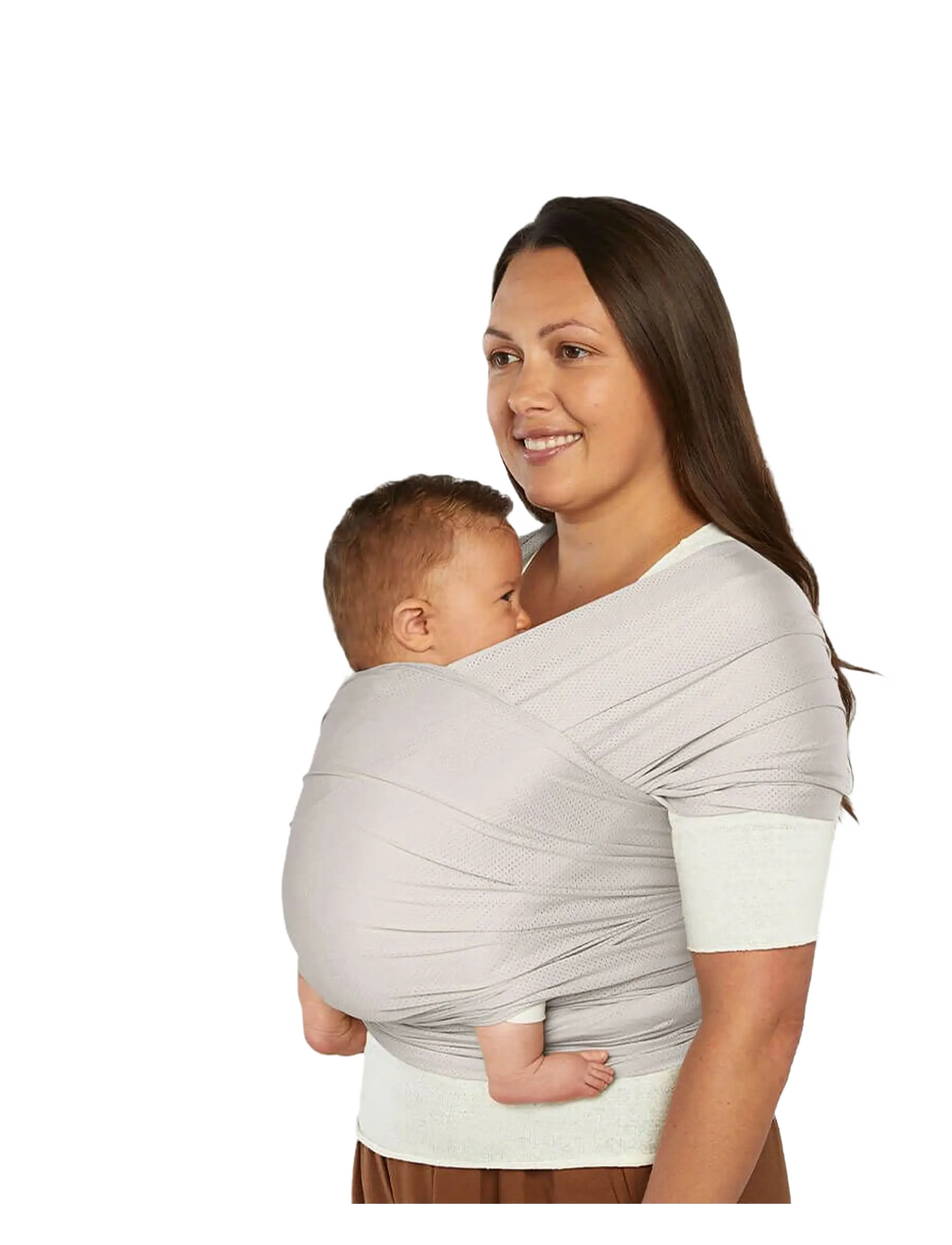 Ergobaby Aura Wrap Mesh, One Size, Grey, Baby Og Graviditet > Baby Carriers & Baby Wraps, Børn