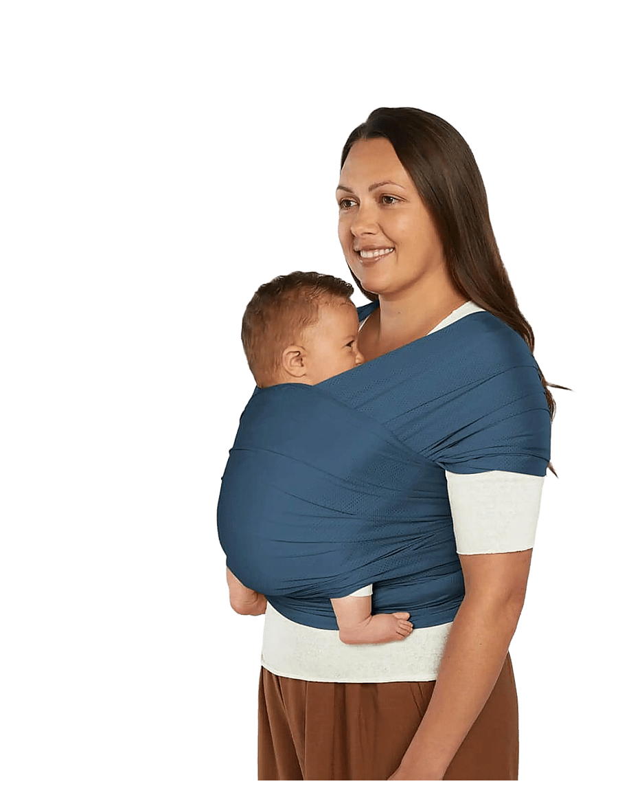 Ergobaby - Aura Wrap Mesh - bärsjalar - twilight navy - 0
