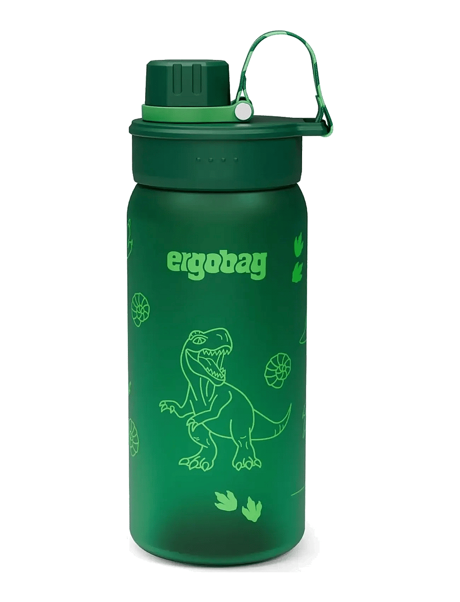 Ergobag - BOTTLE Dinosaur - vandflasker - green - 0