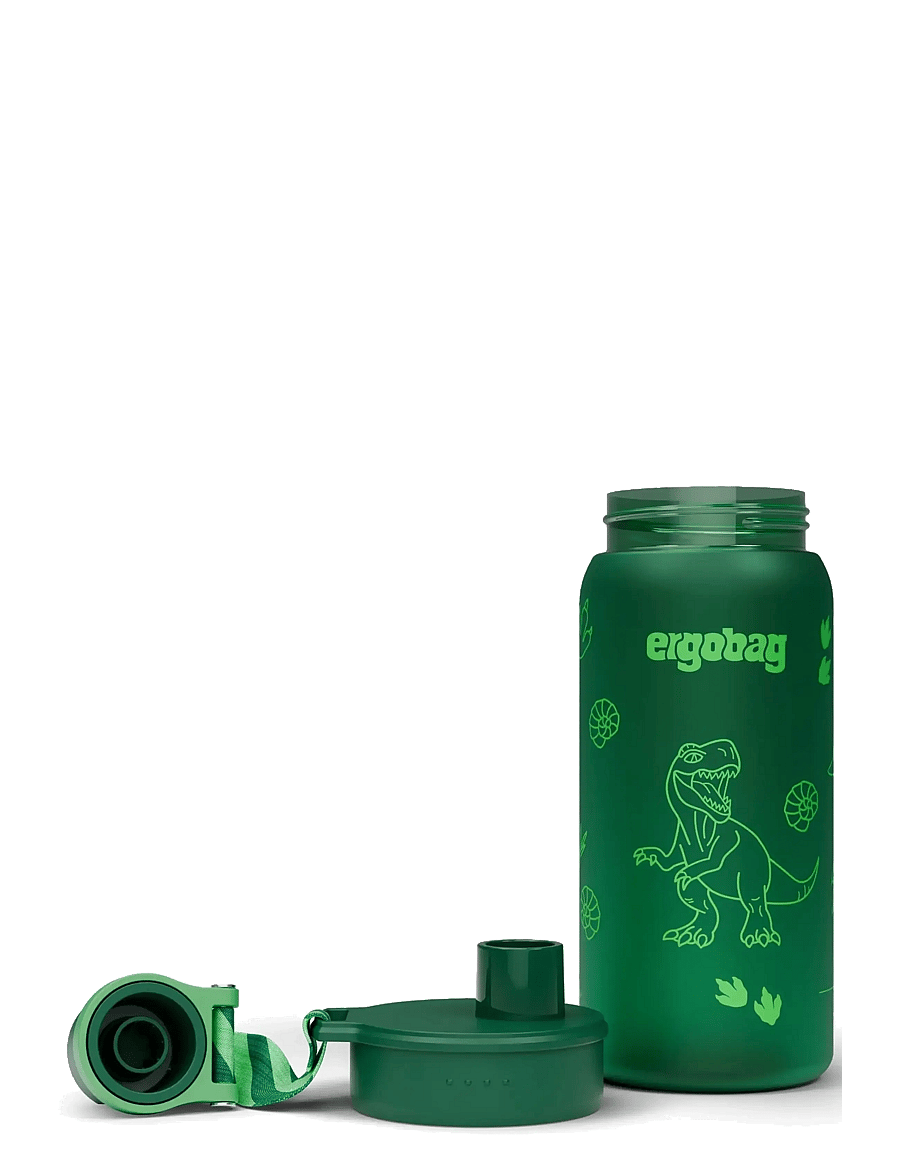 Ergobag - BOTTLE Dinosaur - vandflasker - green - 1
