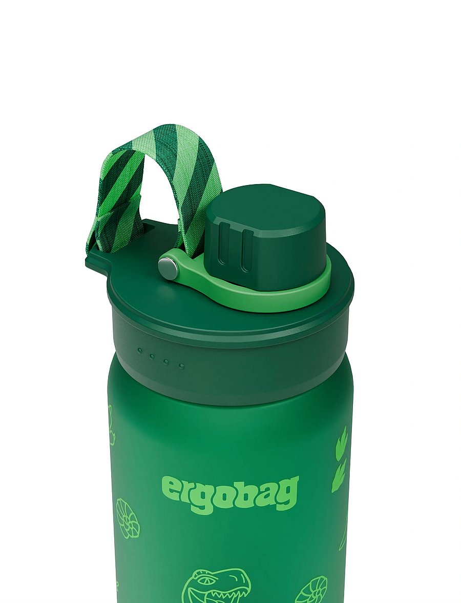 Ergobag - BOTTLE Dinosaur - vandflasker - green - 3