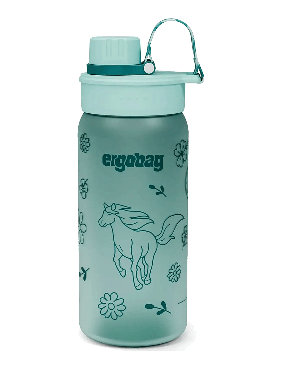 Ergobag - BOTTLE Horse - vandflasker - green - 0