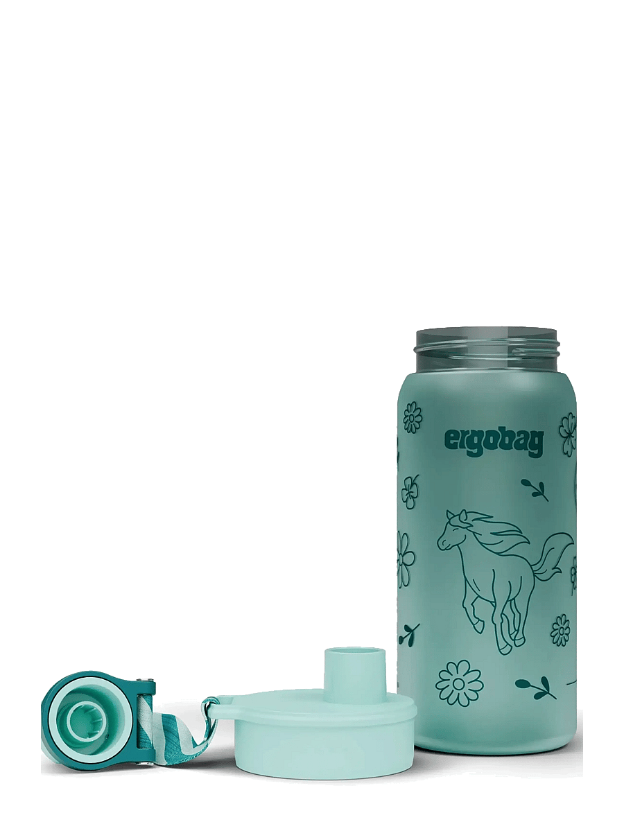 Ergobag - BOTTLE Horse - vandflasker - green - 1