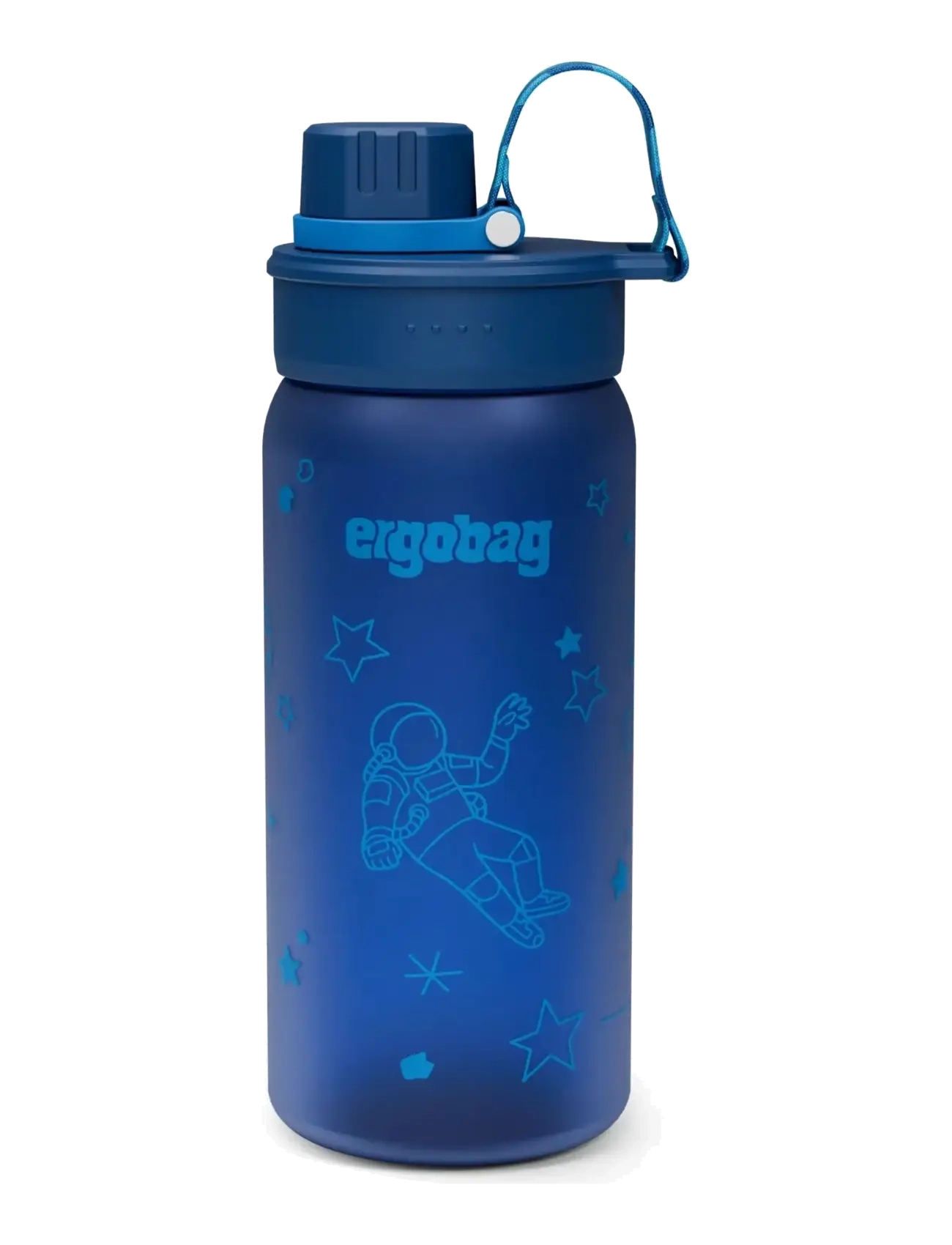 Ergobag Bottle Astronaut, 550 ml, Home, Blau - Meal Time, Kinder