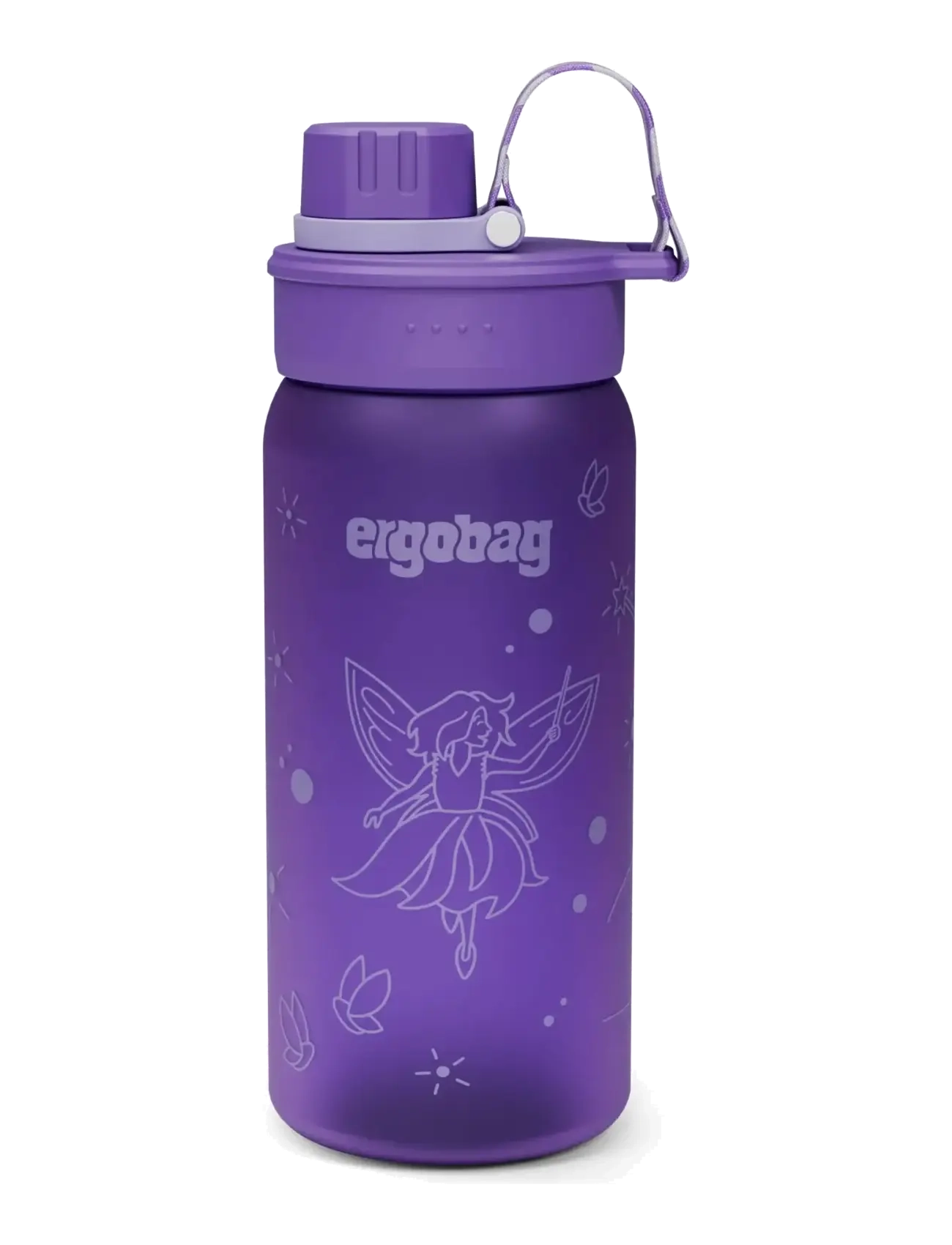 Ergobag Bottle Fairy, 550 ml, Home, Lila - Meal Time, Kinder