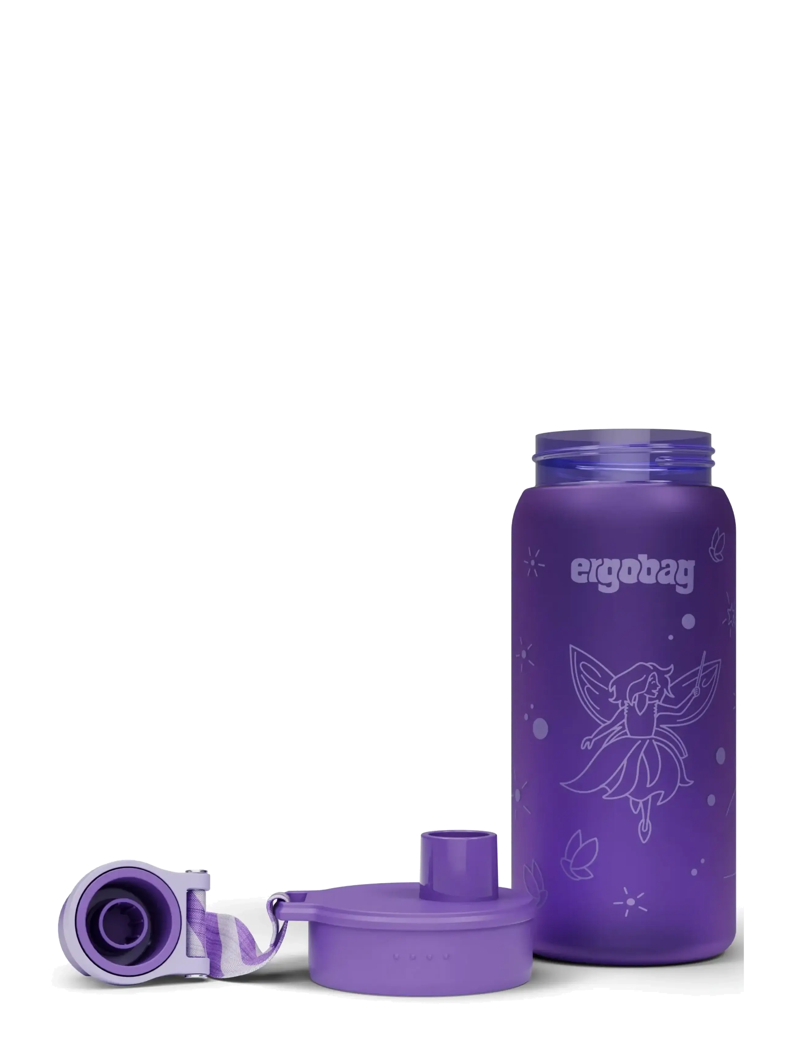 Ergobag - BOTTLE Fairy - vandflasker - purple - 1
