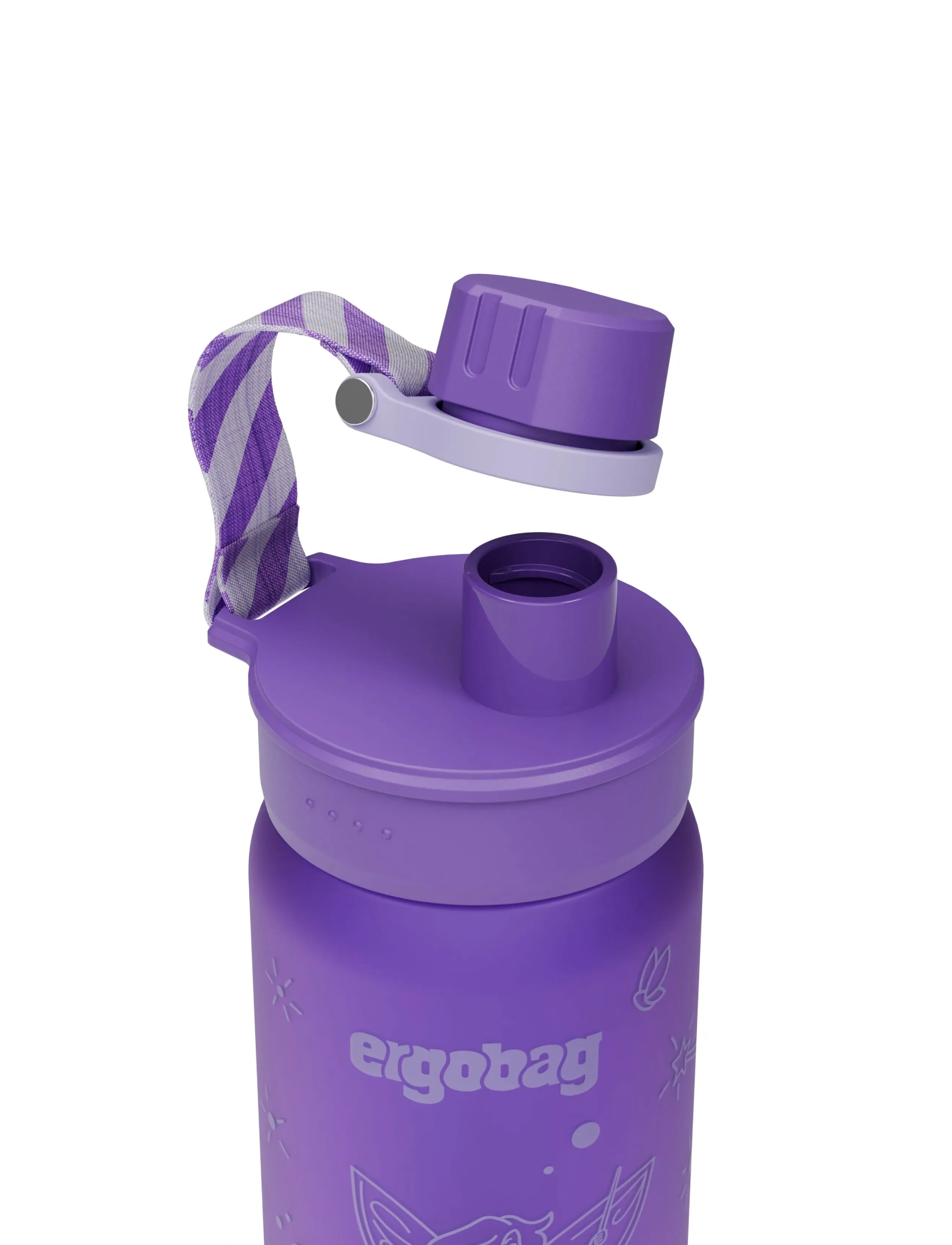 Ergobag - BOTTLE Fairy - vandflasker - purple - 3