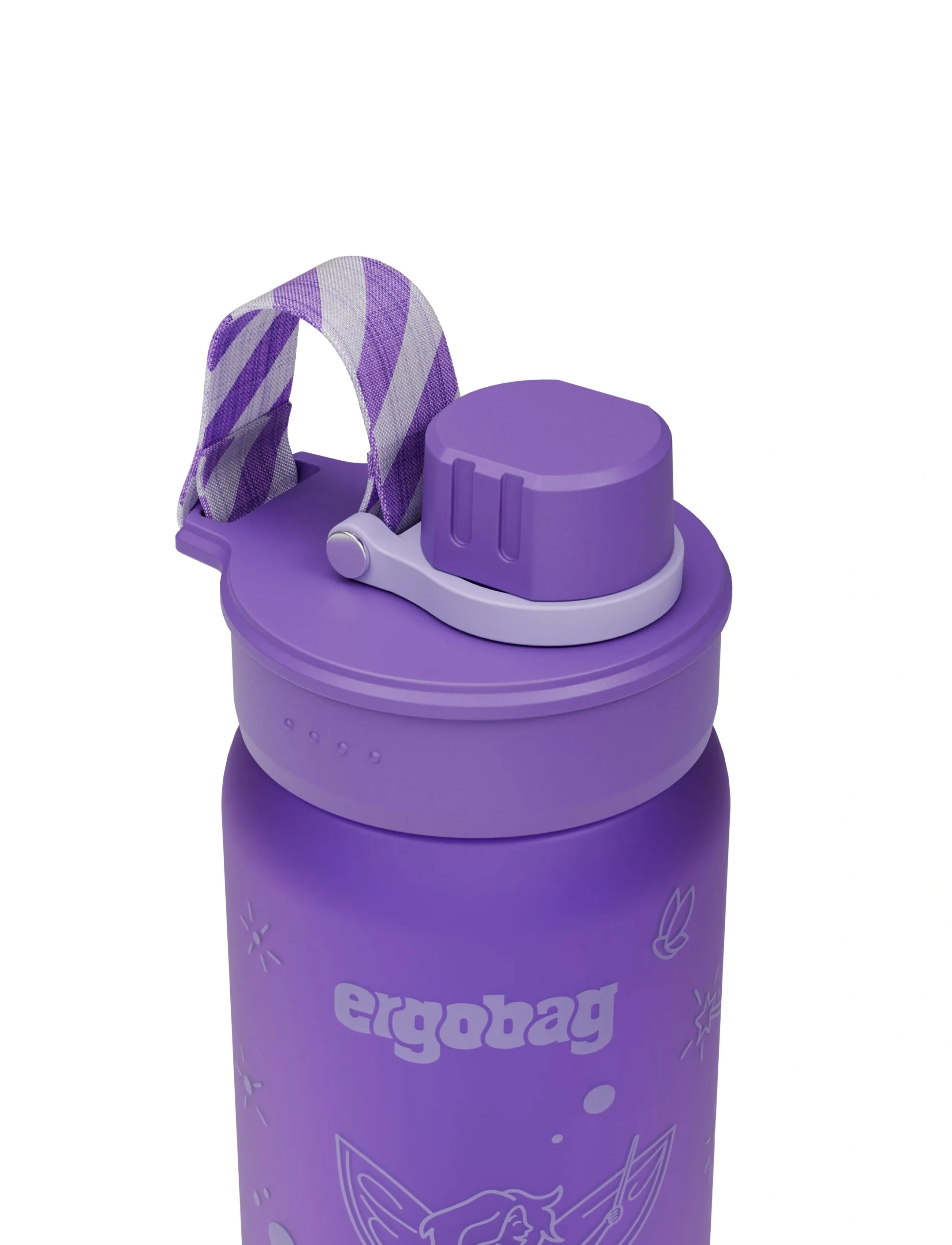 Ergobag - BOTTLE Fairy - vandflasker - purple - 4