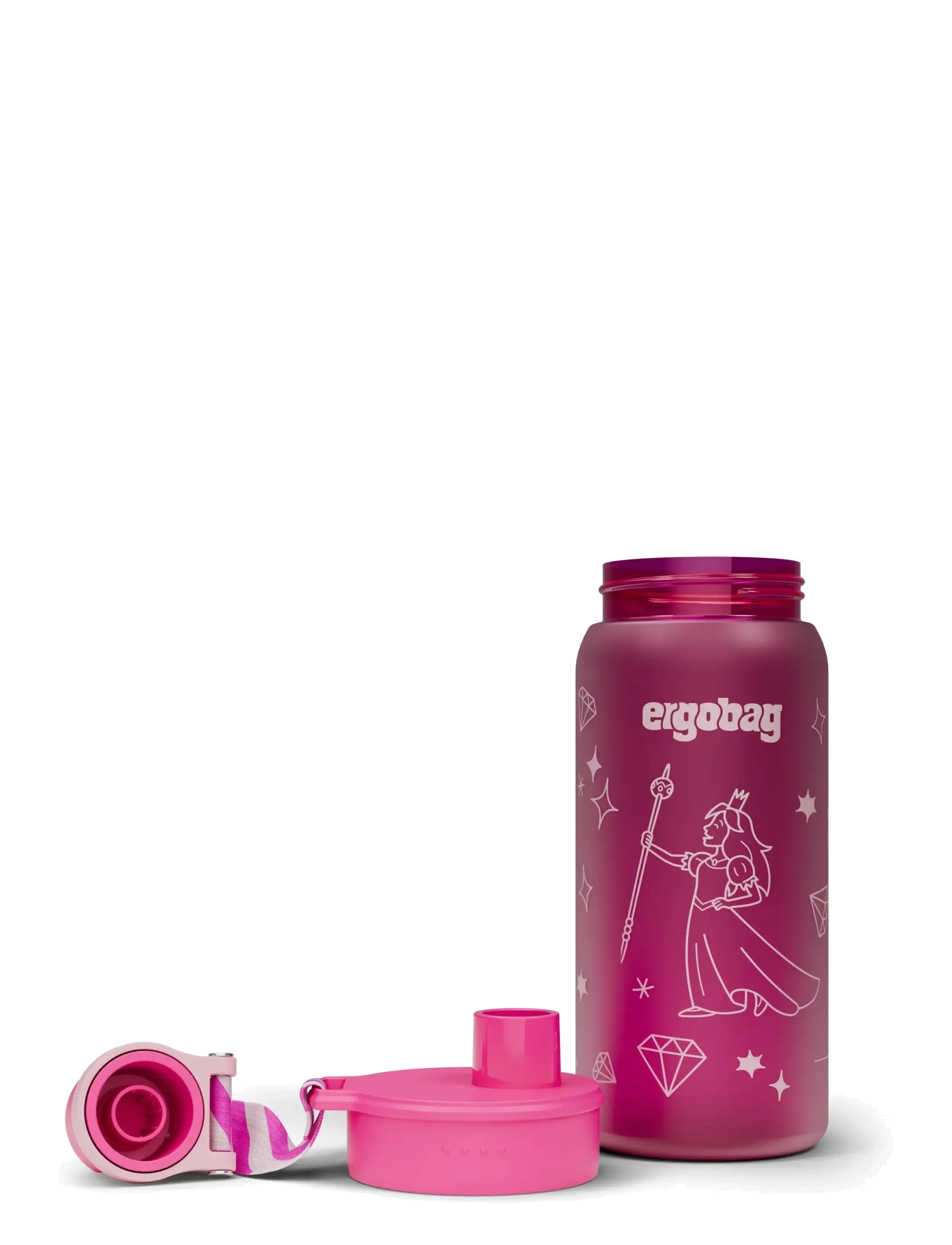 Ergobag - BOTTLE Queen - vandflasker - pink - 1