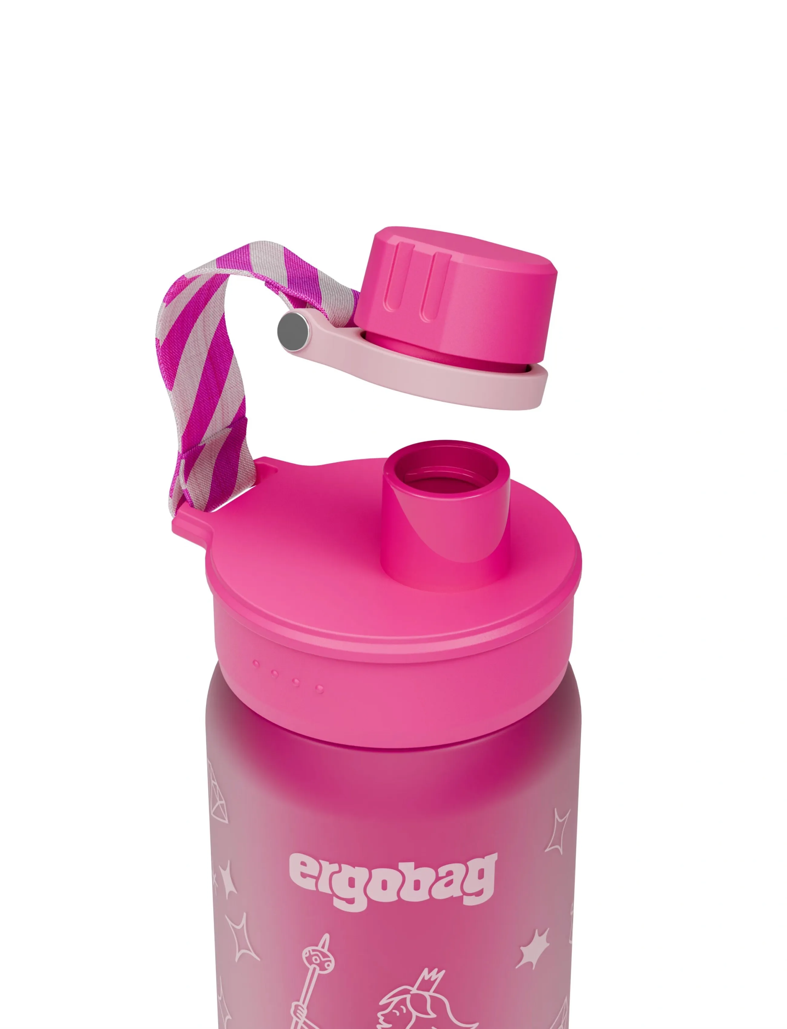 Ergobag - BOTTLE Queen - vandflasker - pink - 4