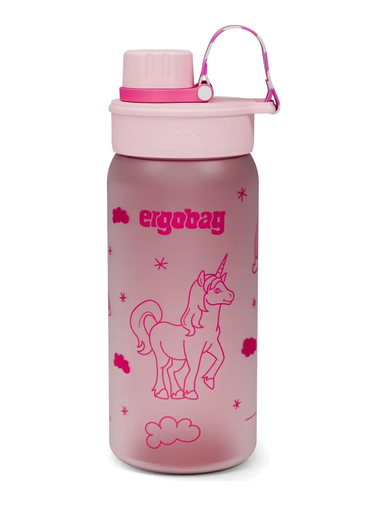 Ergobag Bottle Unicorn, 550 ml, Home, Rosa - Meal Time, Kinder
