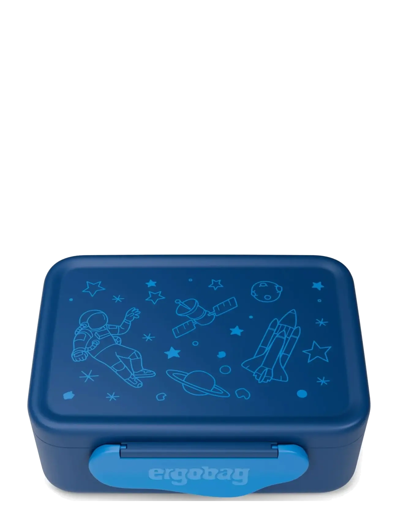 Ergobag Lunchbox Astronaut, 1 L, Blue, Måltidstid > Madkasser, Børn