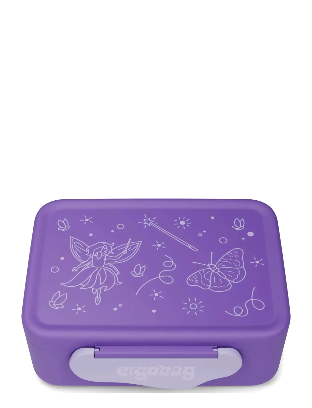 Ergobag Lunchbox Fairy, 1 L, Purple, Måltidstid > Madkasser, Børn