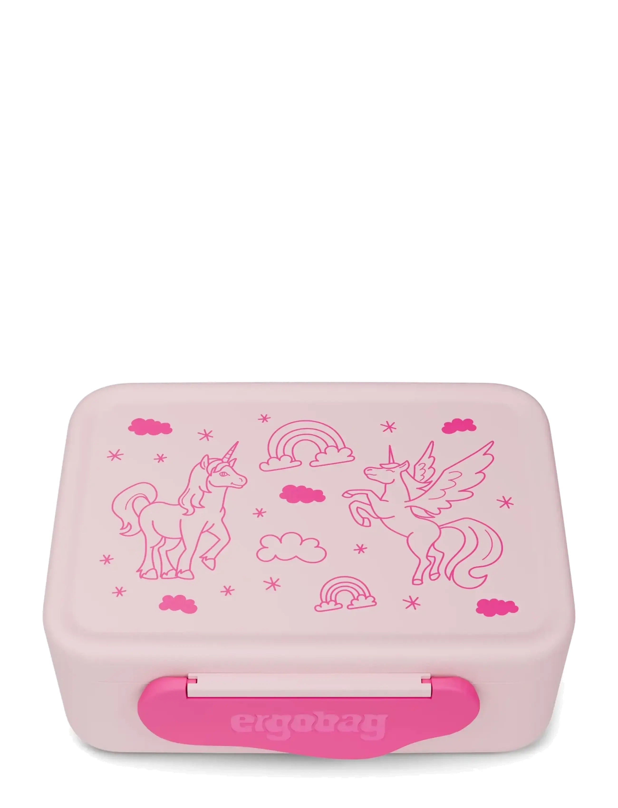 Ergobag Lunchbox Unicorn, 1 L, Pink, Måltidstid > Madkasser, Børn