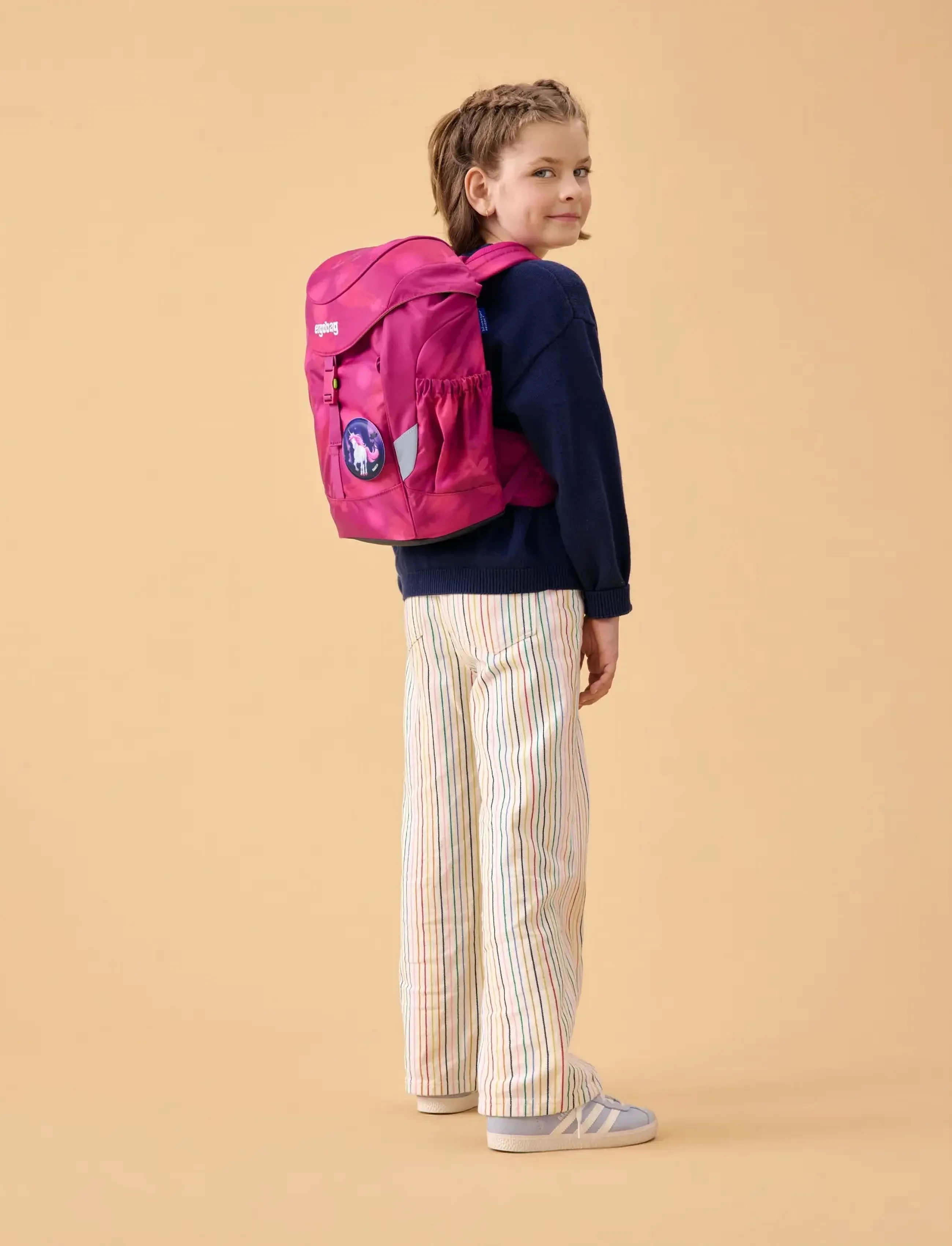 Ergobag Mini Bearicorn, 10 L, Red, Tasker > Rygsække, Børn