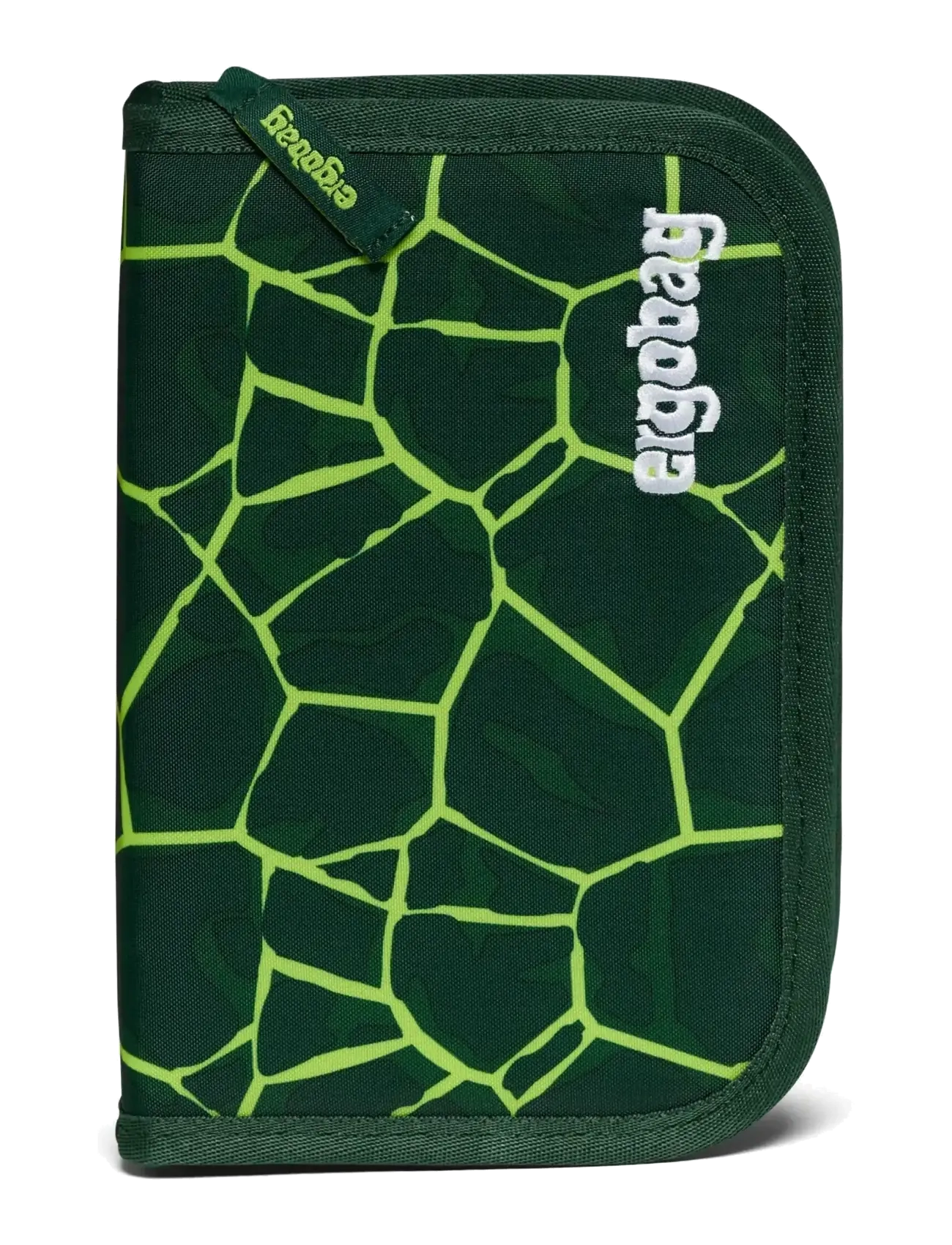 Ergobag Hard Bearrex, Børn, Mønstret Penalhus, Grøn, Str: 1.1 L