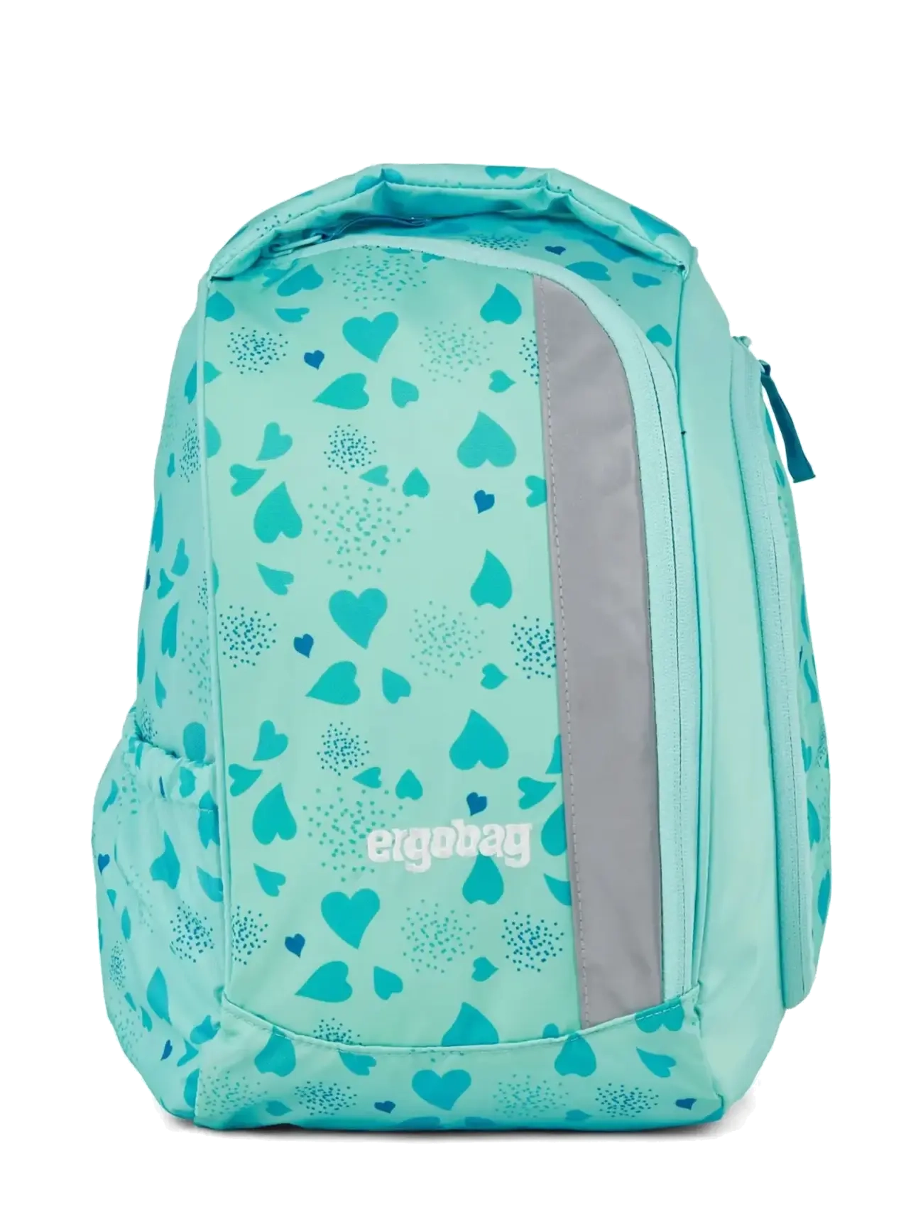 Ergobag Prime Horsedreambear, Børn, Børne Skoletaske Med Hjerteprint, Grøn, Str: 9.3 L
