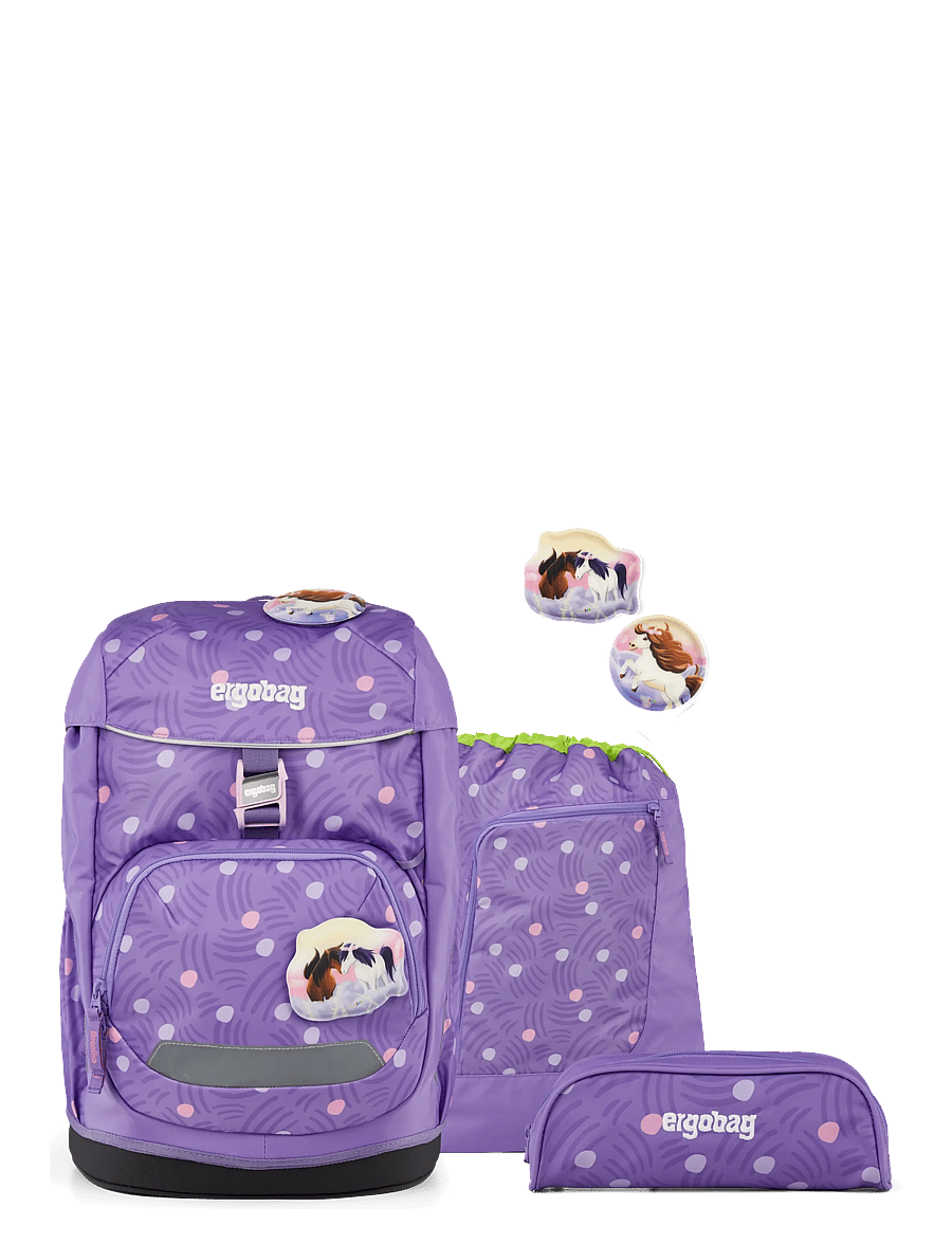 Ergobag - FLEX PonyBearadise - schultaschen - purple - 1