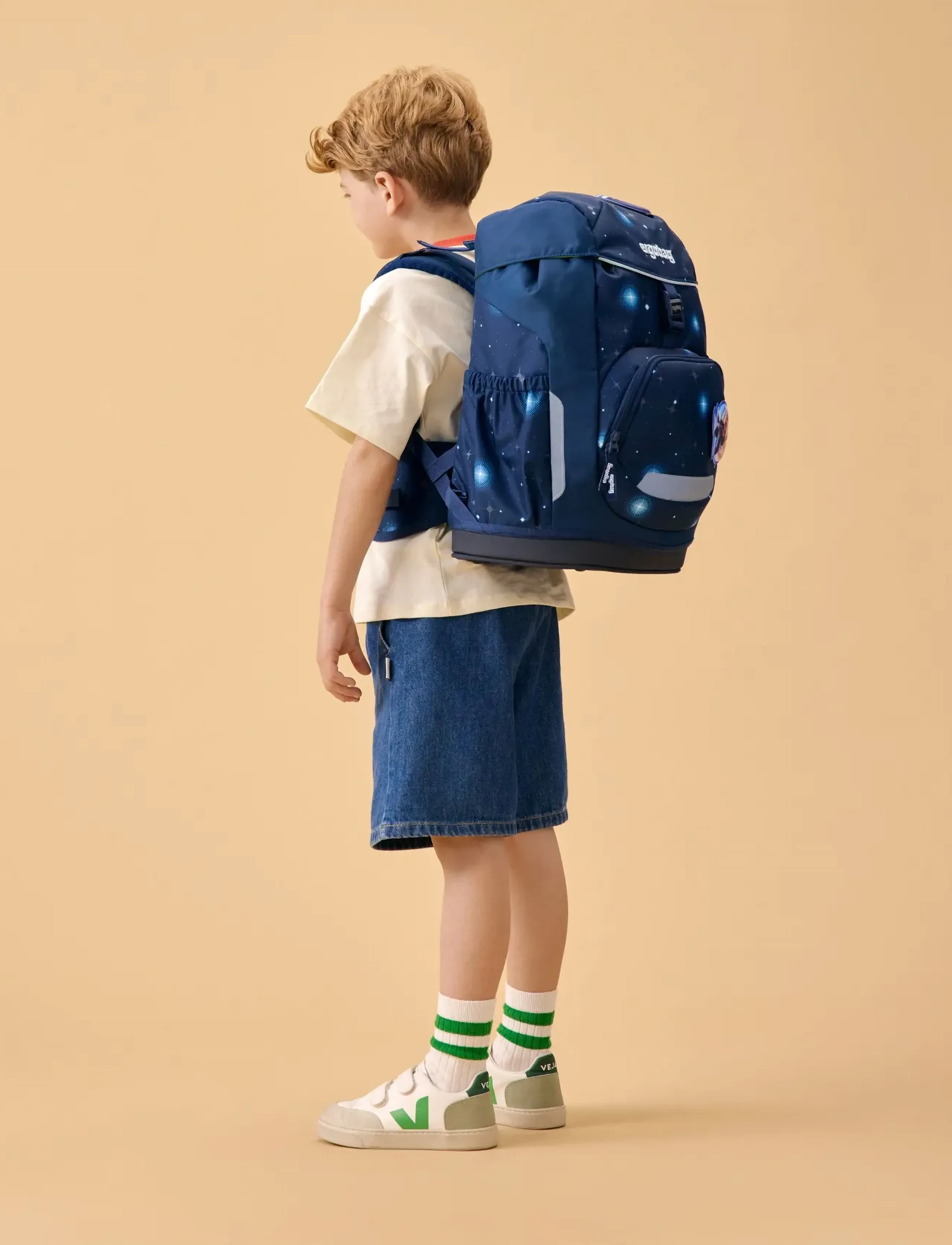 Ergobag Flex Atmosbear, 23 L, Navy, Tasker > Rygsække, Børn