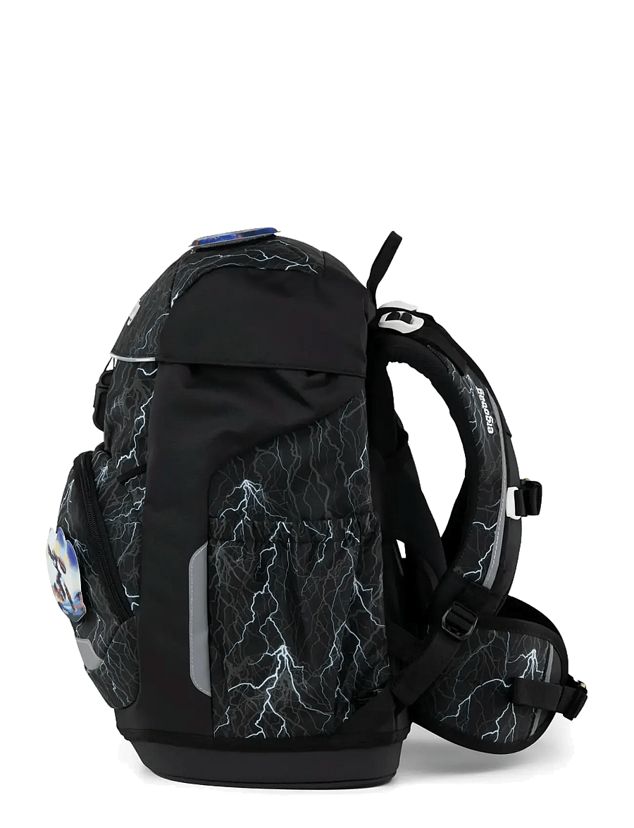Ergobag - FLEX Super ReflectBear - rygsække - black - 4