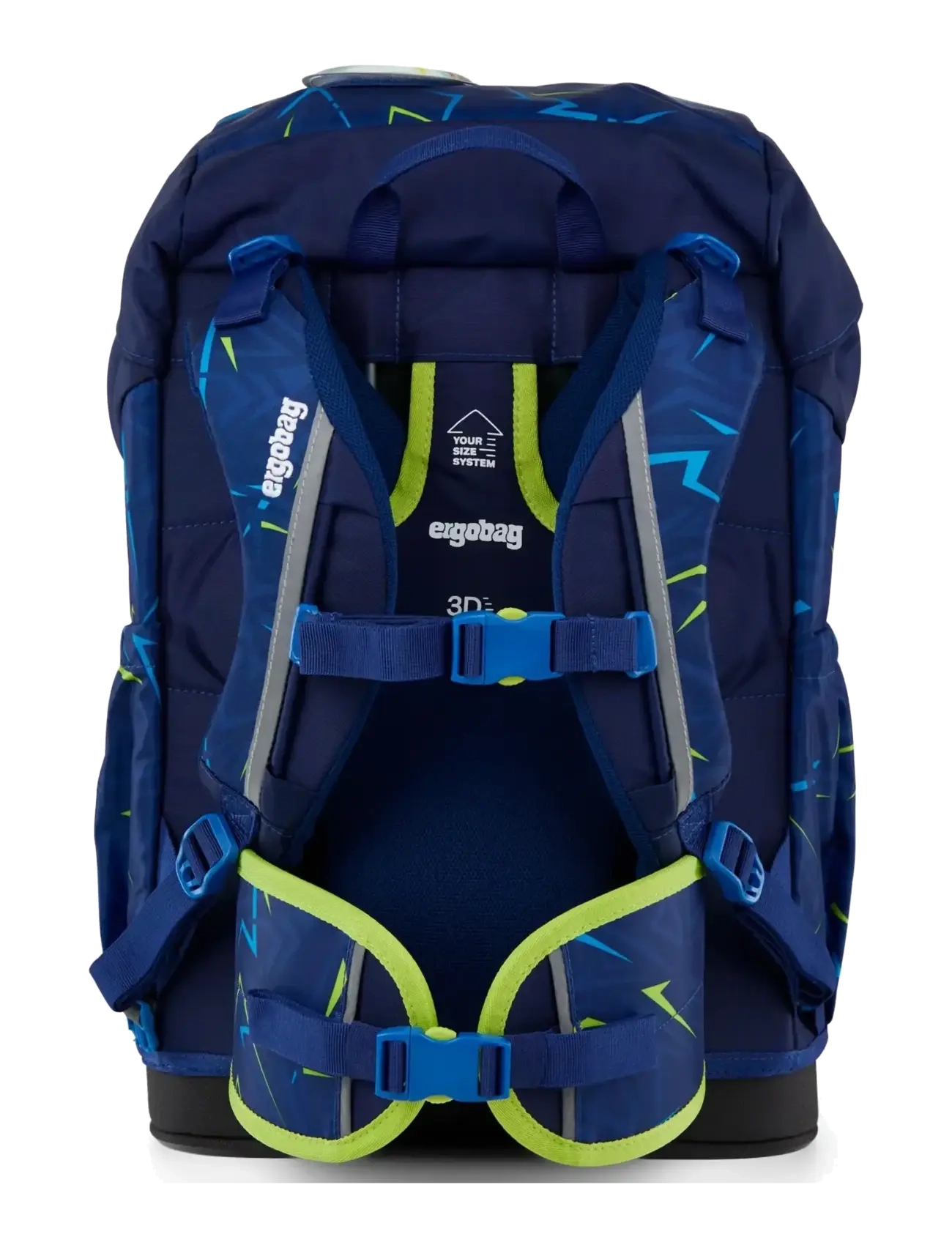 Ergobag - FLEX Front RunBear - rygsække - blue - 2