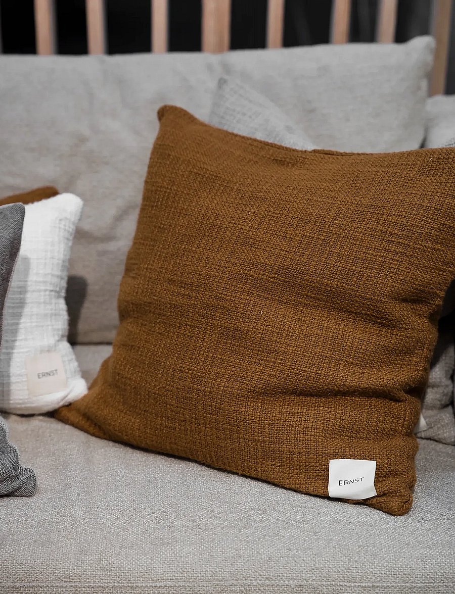 ERNST - Cushioncover - kissenbezüge - caramel - 0
