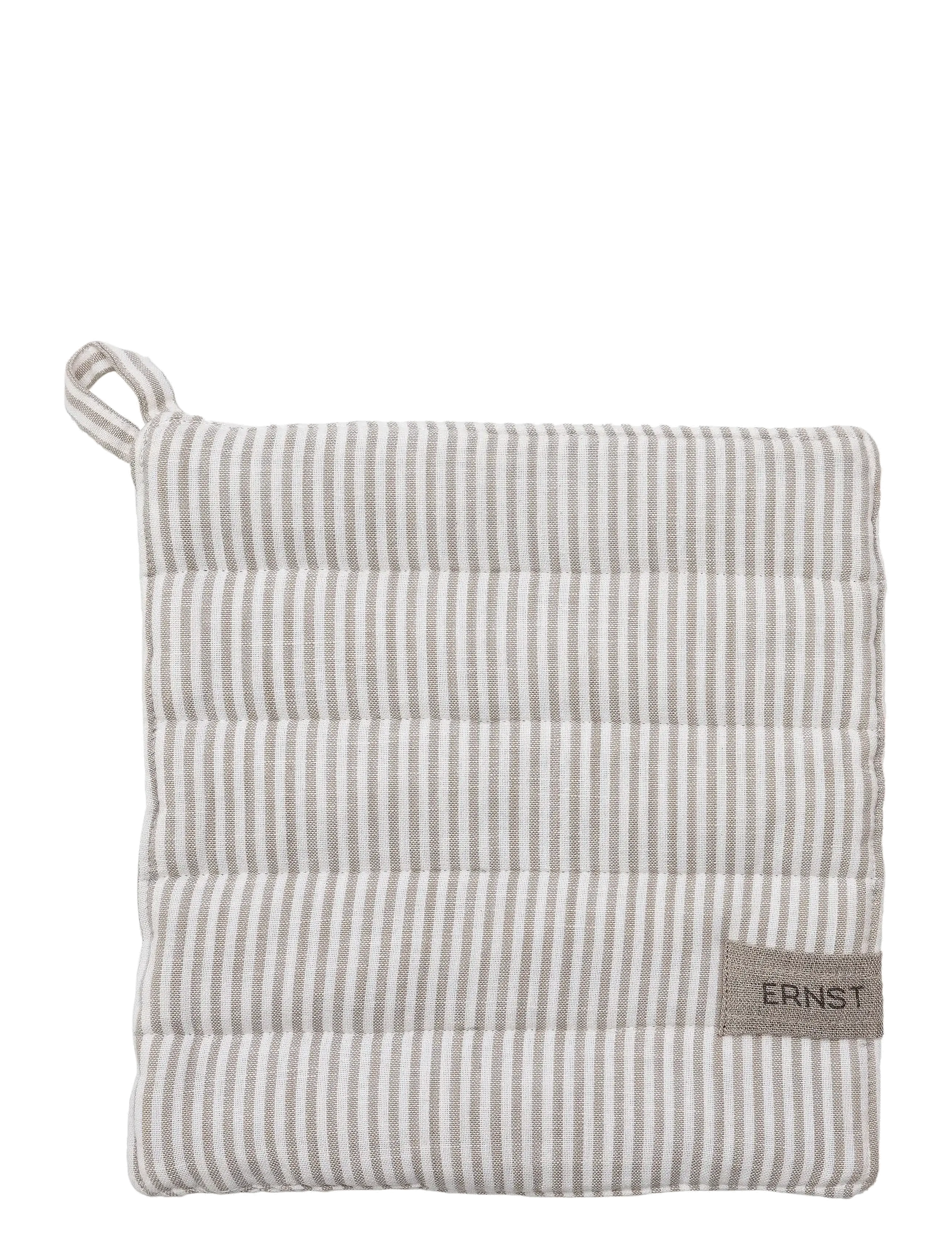 ERNST Pot holder - Textilier - BEIGE/WHITE / beige