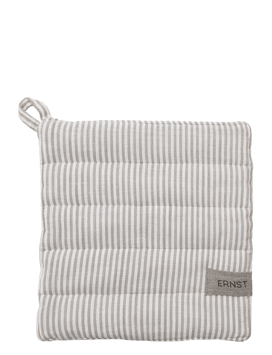ERNST - Pot holder - ahjukindad, pajalapid ja potihoidjad - beige/white - 1