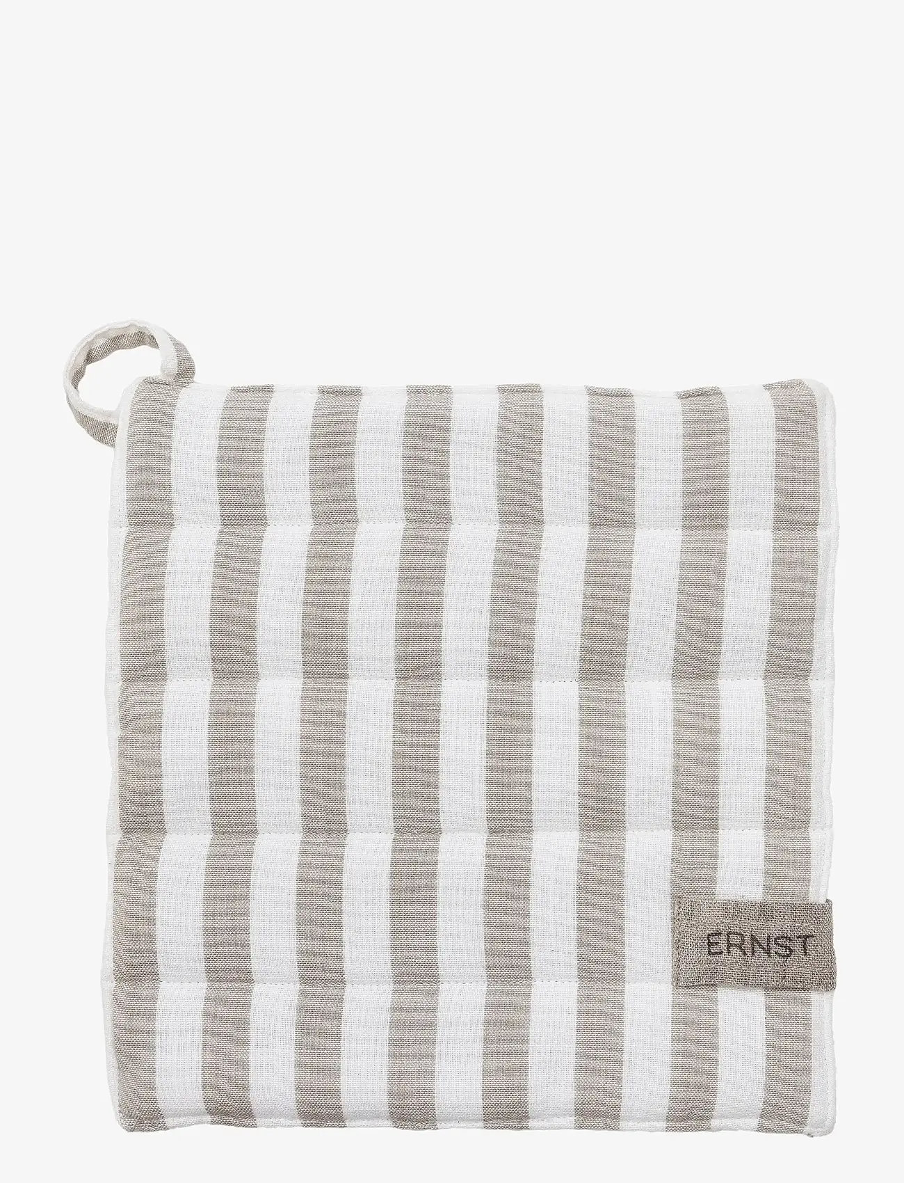 ERNST - Pot holder - beige/white - 0