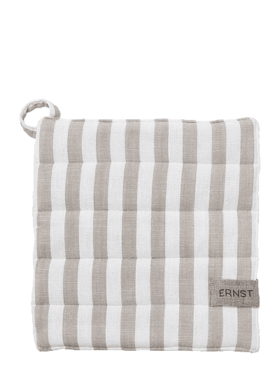 ERNST Pot holder - Tekstiilid - BEIGE/WHITE / beige