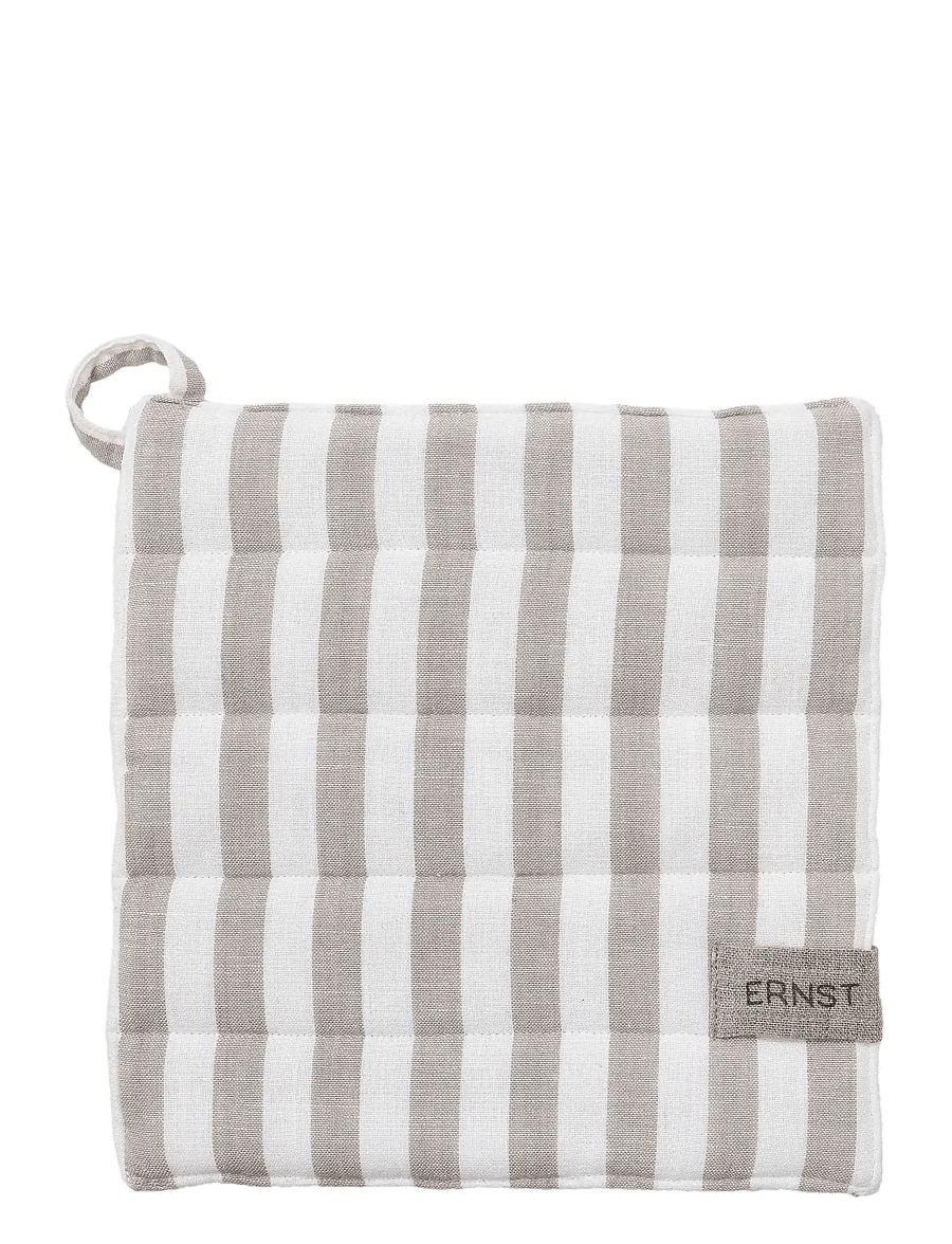 ERNST - Pot holder - ofenhandschuhe & topflappen - beige/white - 0
