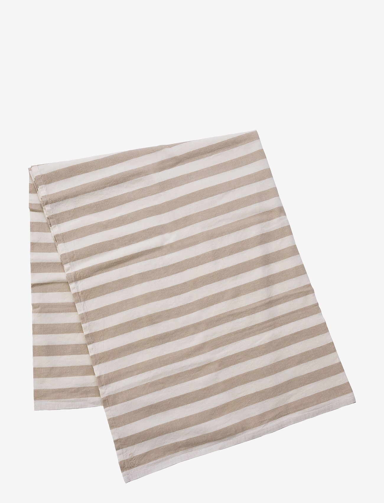 ERNST - Tablecloth 145x240 beige/white - beige/white - 0