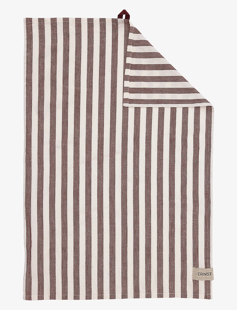 ERNST - Kitchentowel - köögirätikud - red/white - 1